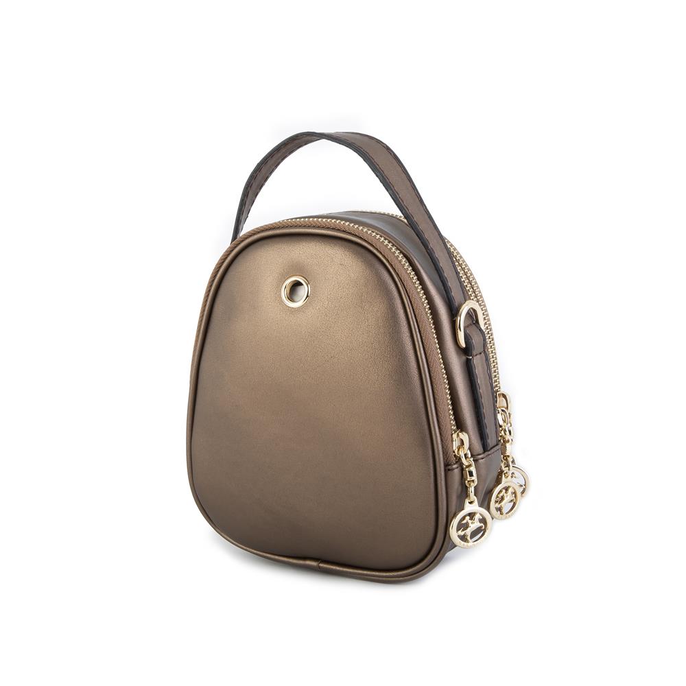 Nas Bag Mini  Kadın Çapraz Çanta Bakır Nova