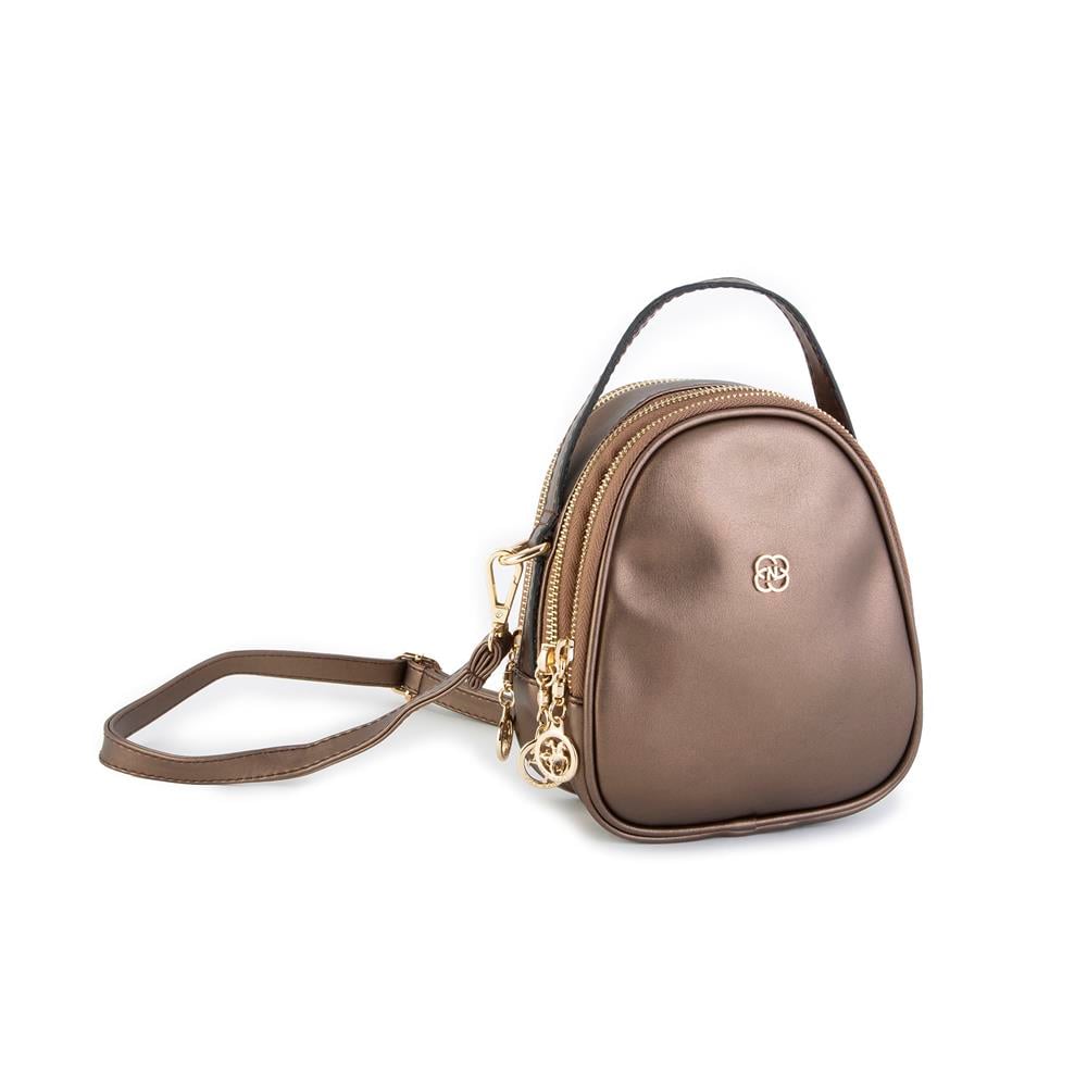 Nas Bag Mini  Kadın Çapraz Çanta Bakır Nova