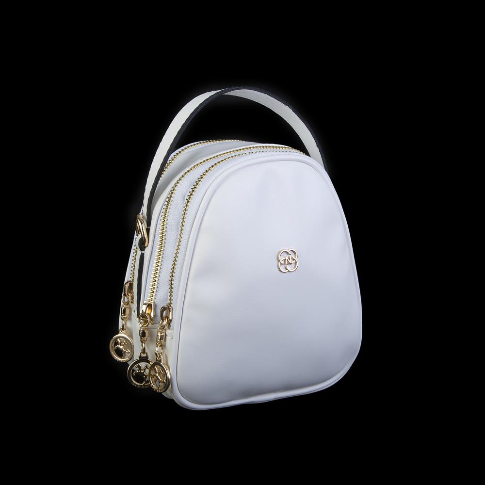 Nas Bag Mini  Kadın Çapraz Çanta Beyaz  Nova