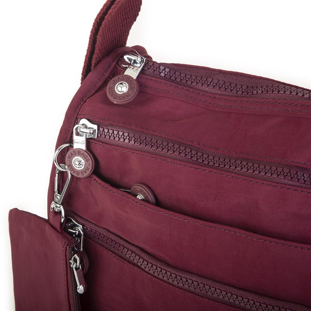 Nas Bag Kadın Çapraz Çanta Bordo