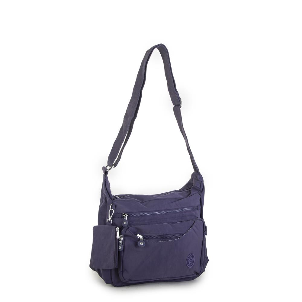 Nas Bag Kadın Çapraz Çanta Koyu Mor