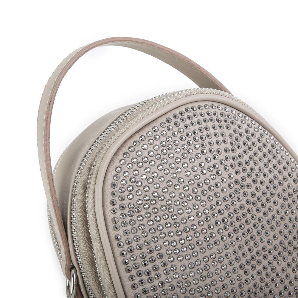 Nas Bag Mini Kadın Çapraz Çanta Kum Taşlı