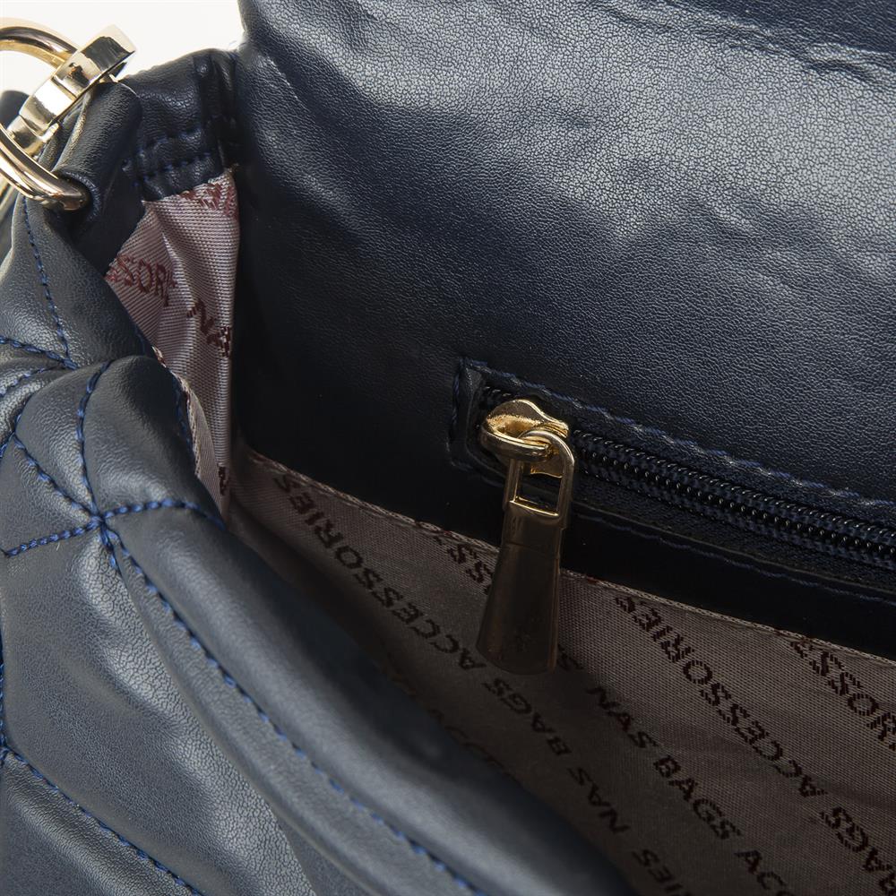 Nas Bag Kadın Çapraz Çanta Lacivert Nova