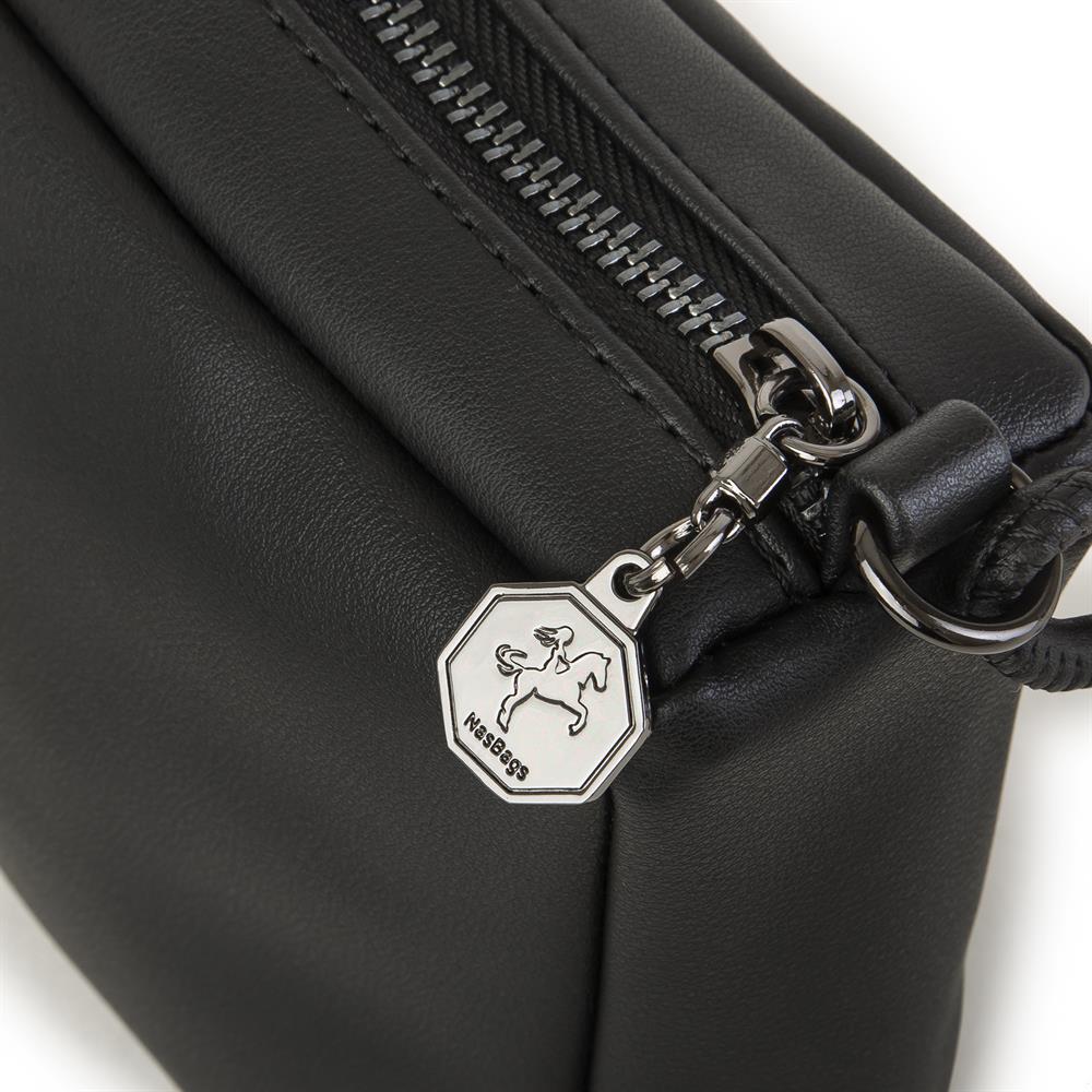 Nas Bag Kadın Çapraz Çanta Siyah Dona