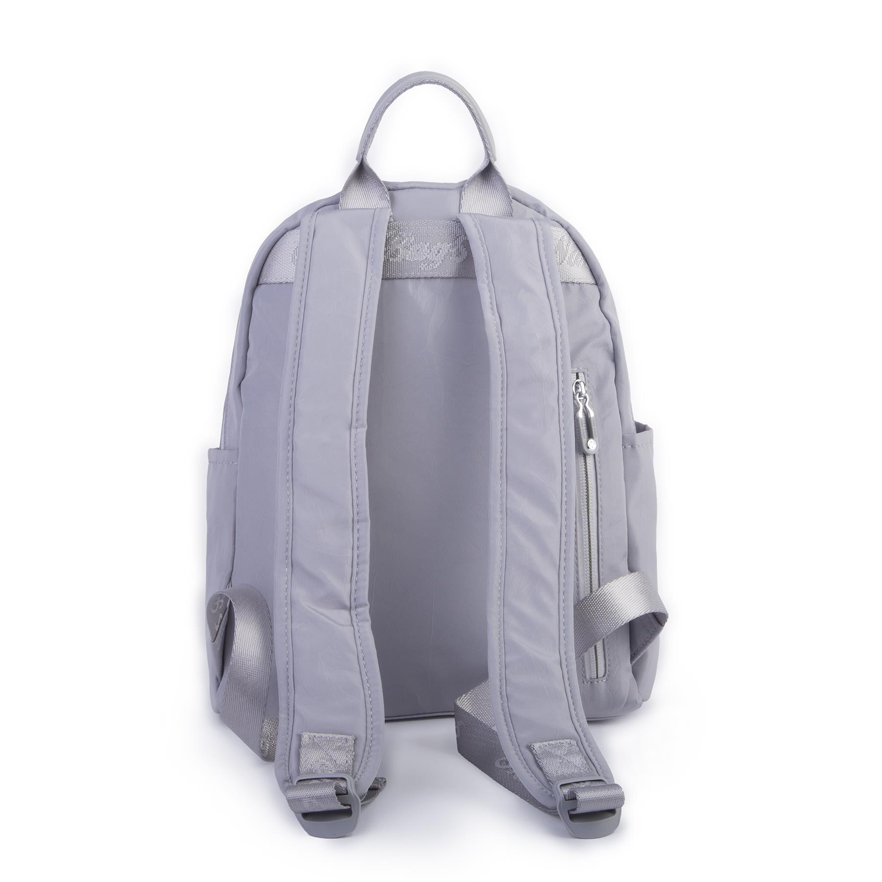 Nas Bag Kadın Çok Gözlü Hafif Su Geçirmez Unisex  (water proof) Çanta Gri 