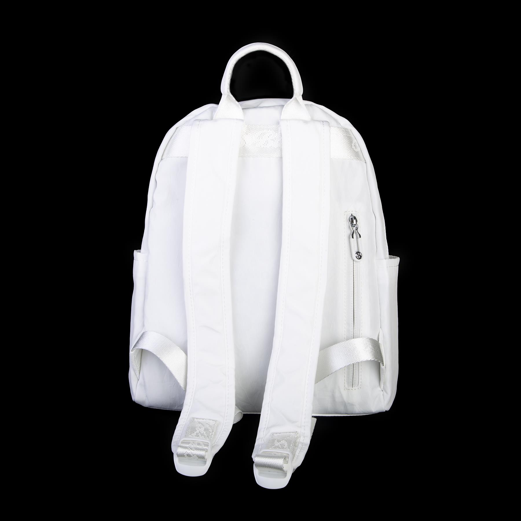 Nas Bag Kadın Çok Gözlü Hafif Su Geçirmez Unisex  (water proof) Çanta Beyaz