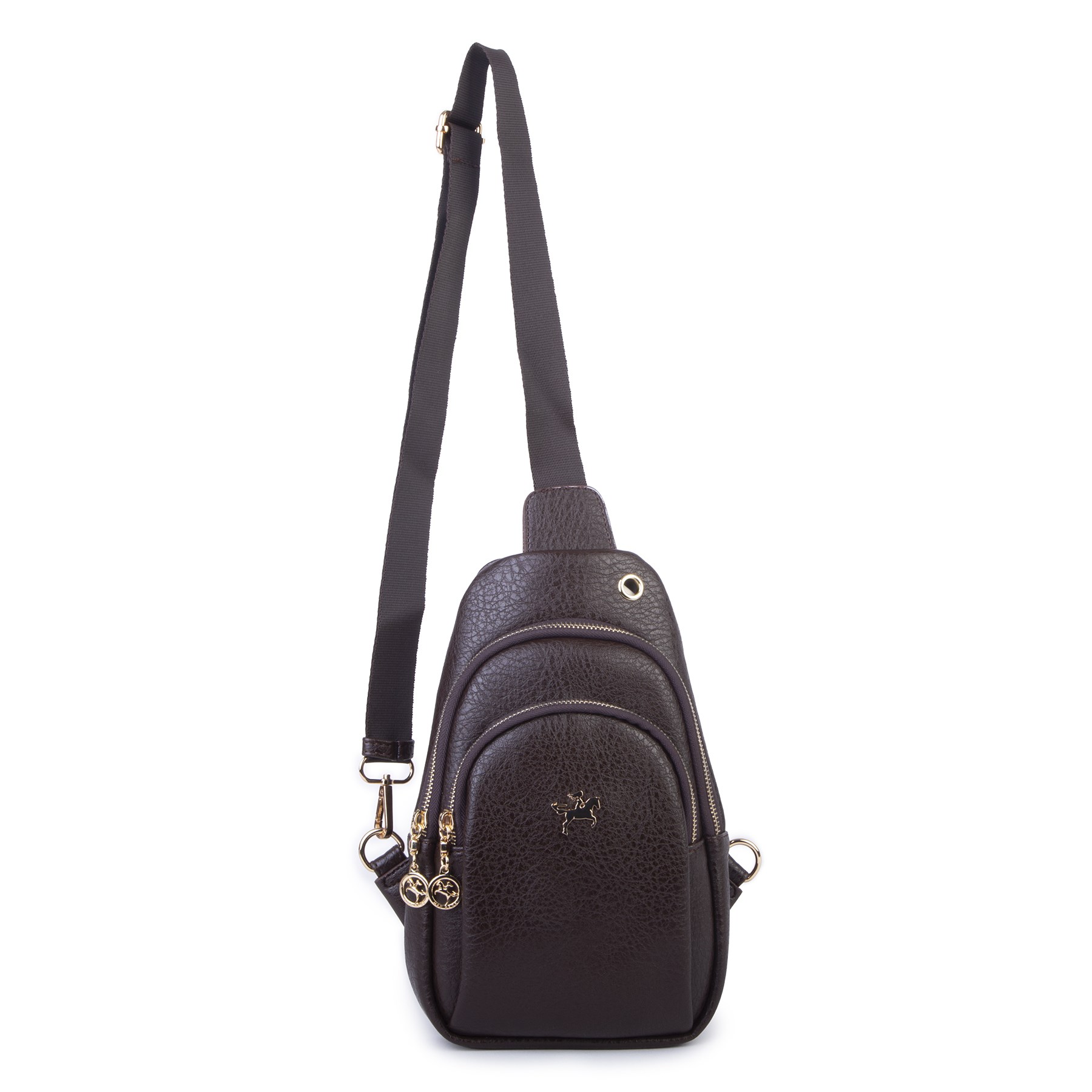 Nas Bag Kadın Crossbody Bag Bel ve Body Bag Kahve Victoria