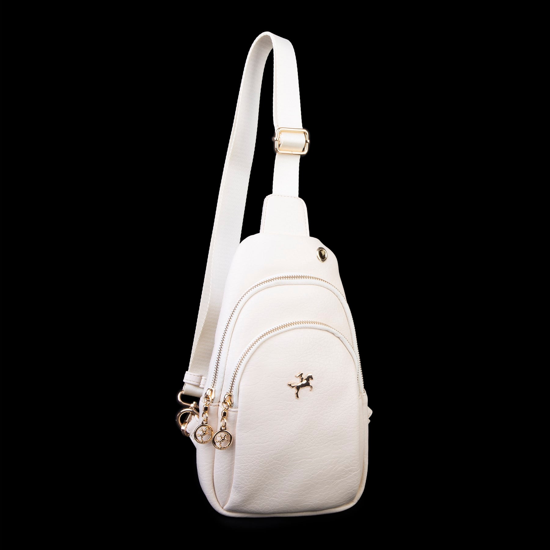 Nas Bag Kadın Crossbody Bag Bel ve Body Bag Krem Victoria
