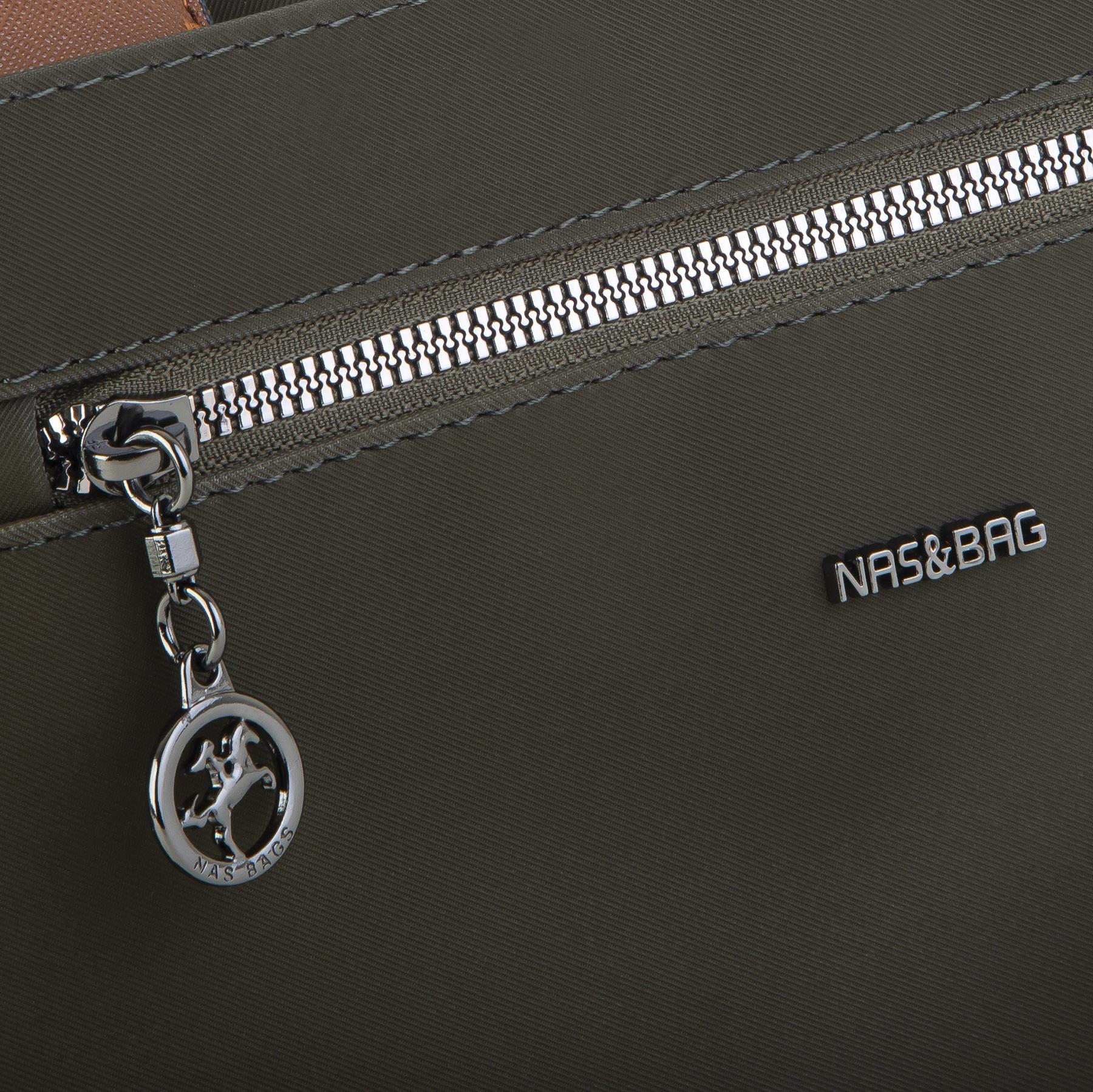 Nas Bag Kadın El Çantası Yeşil  Taba Buzzy