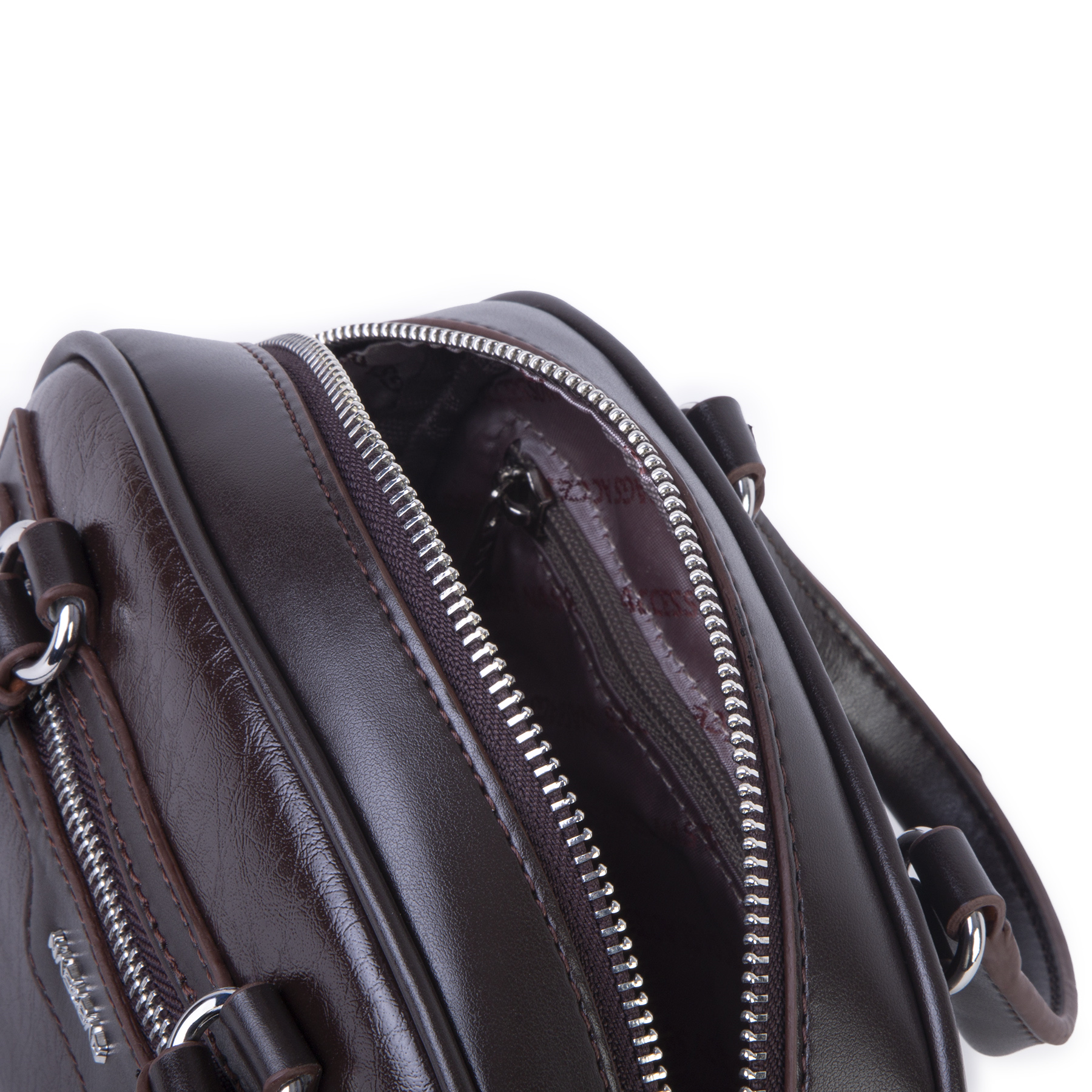 Nas Bag Kadın Mini El ve Çapraz Çanta Kahve Victoria
