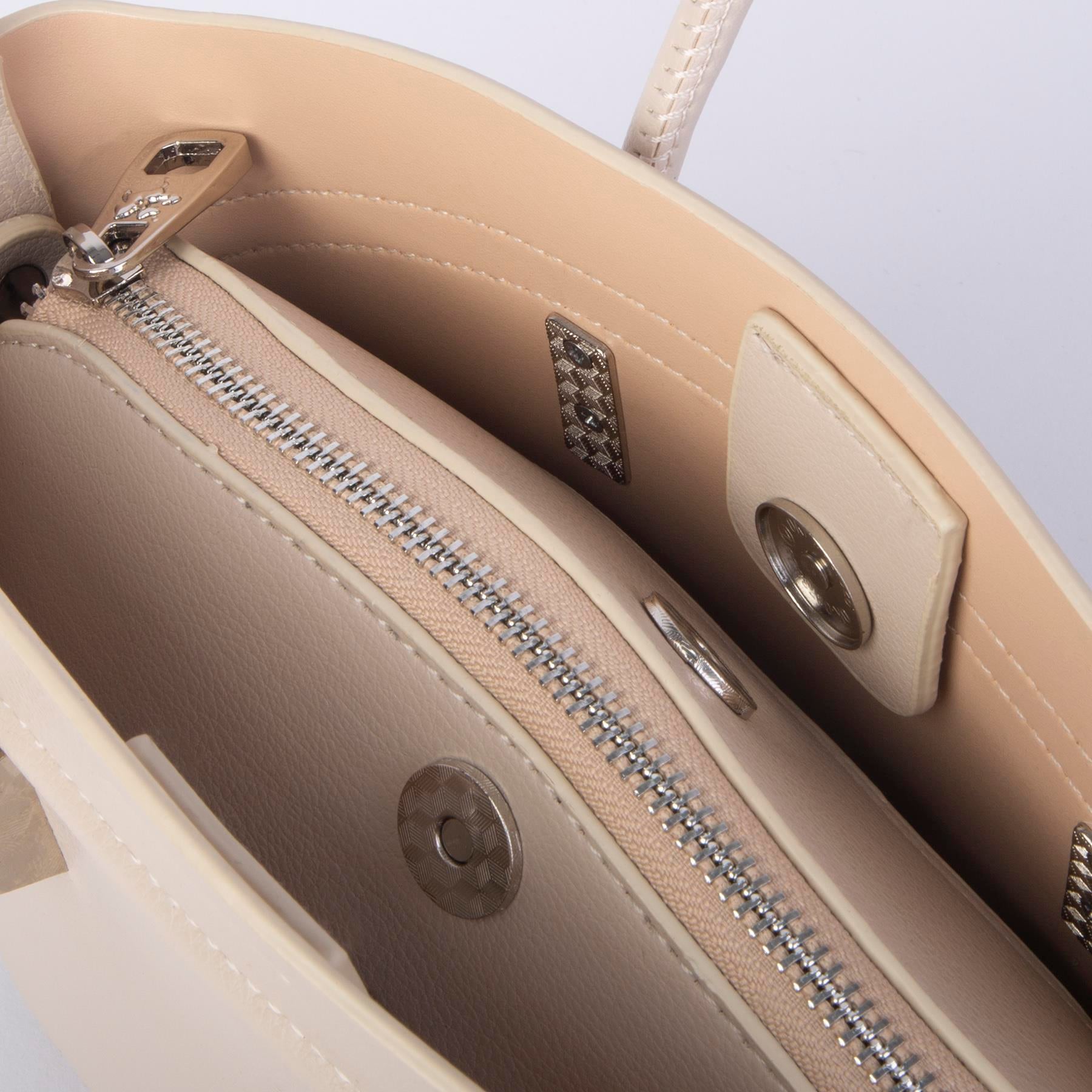 Nas Bag Kadın Mini Sepet Çanta El ve Çapraz Çanta Kum  Golf  ( 20x18cm)