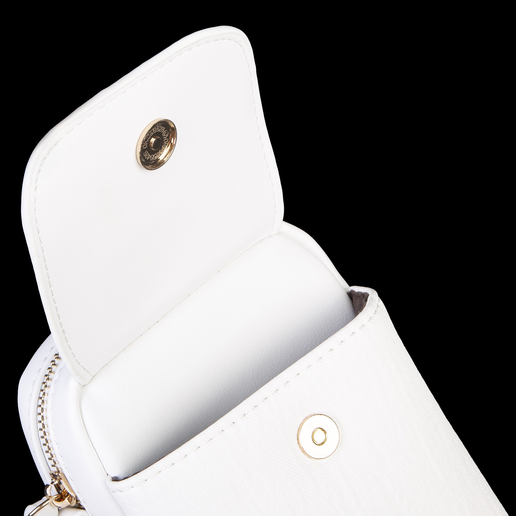 Nas Bag Kadın Mini Telefonluk Çapraz Çanta (en 10 cm , boy 16 cm) Beyaz