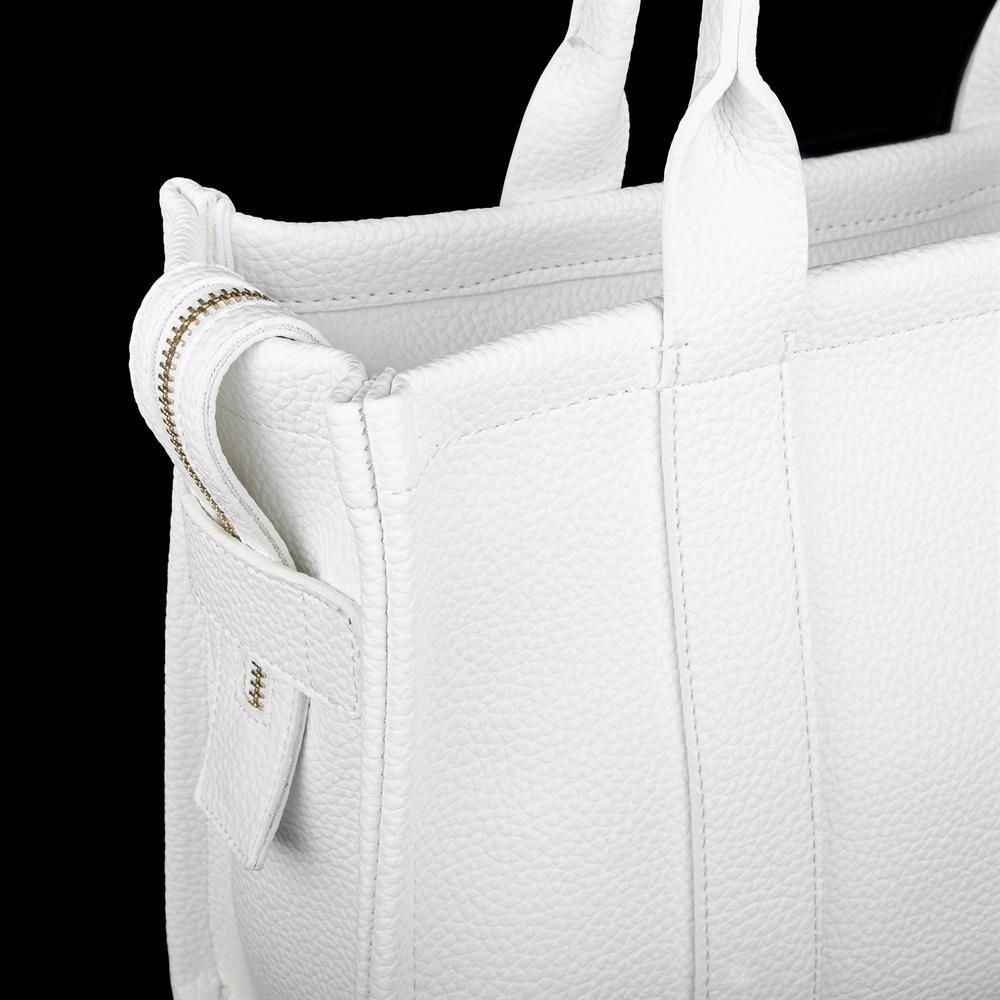 Nas Bag Tote Bag Büyük Boy Kadın Omuz Çantası Beyaz  Rolax
