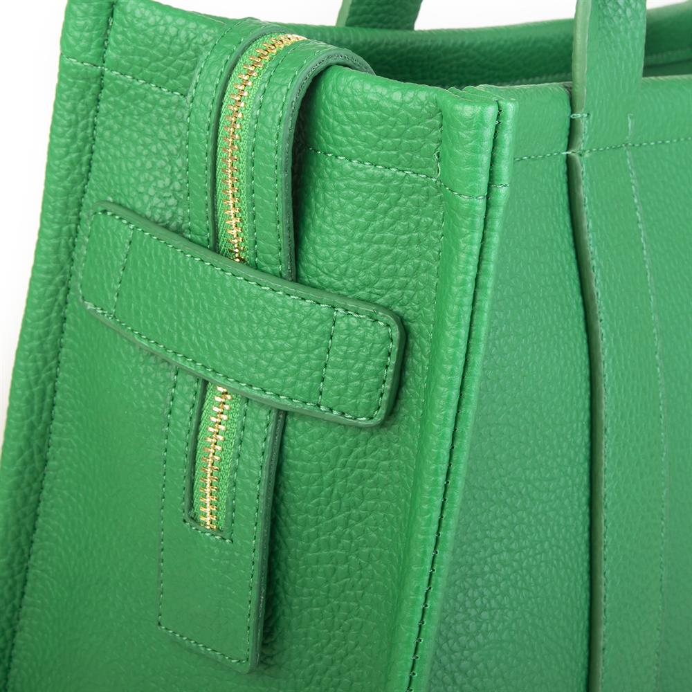 Nas Bag Tote Bag Büyük Boy  Kadın Omuz Çantası Çim Yeşili Rolax