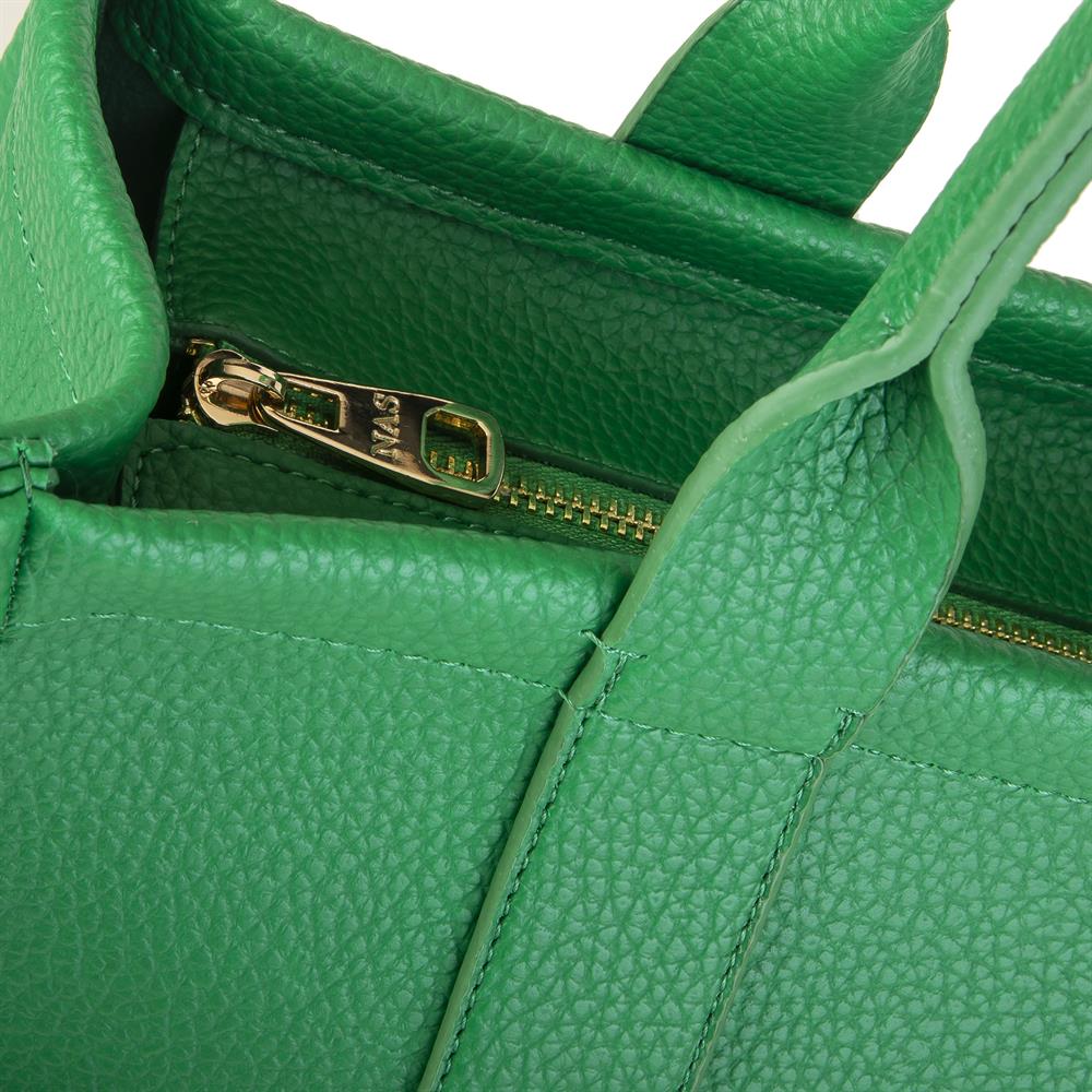 Nas Bag Tote Bag Büyük Boy  Kadın Omuz Çantası Çim Yeşili Rolax