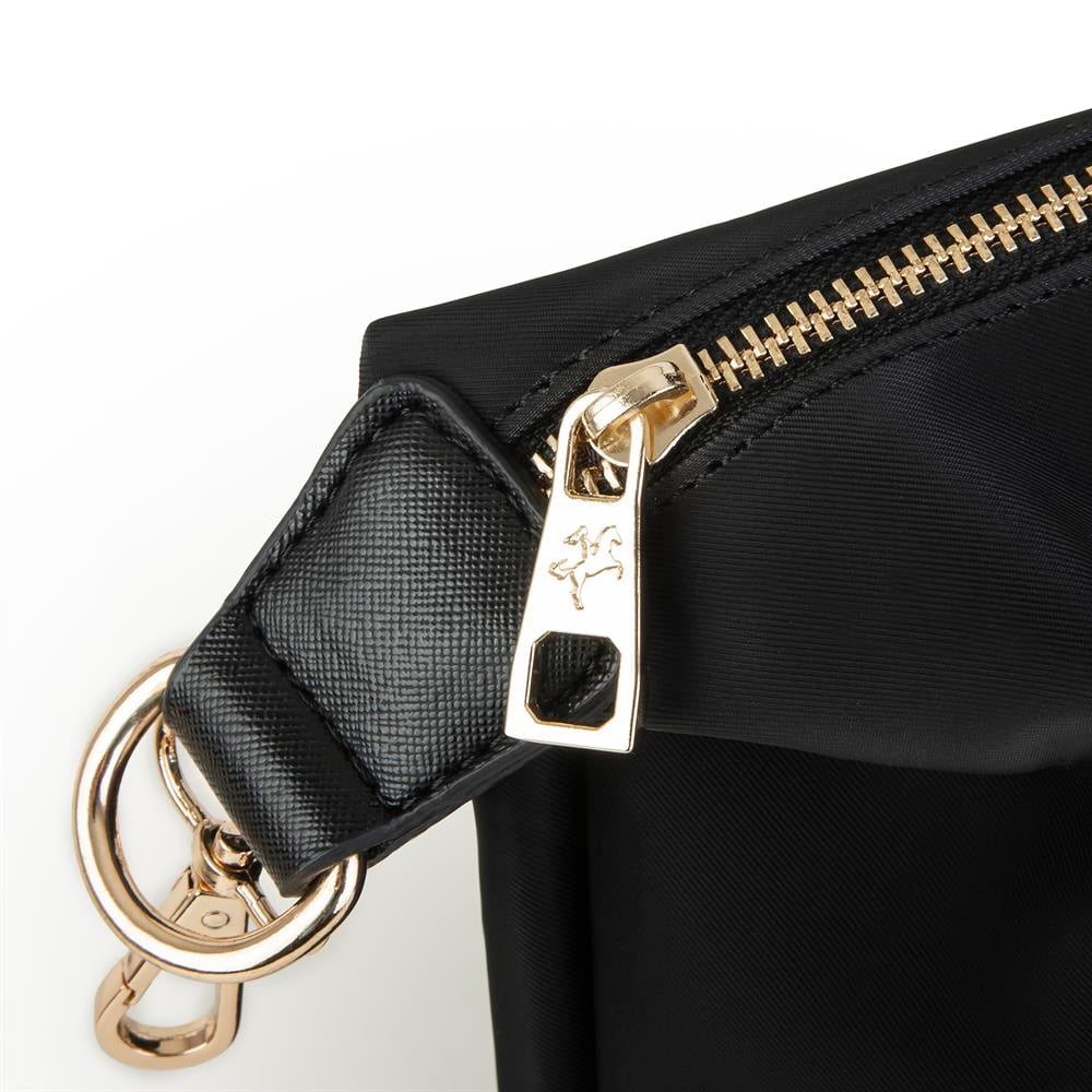 Nas Bag Extra Büyük Boy Omuz Çantası Siyah Buzzy (eni 44 cm , boyu 32 cm )