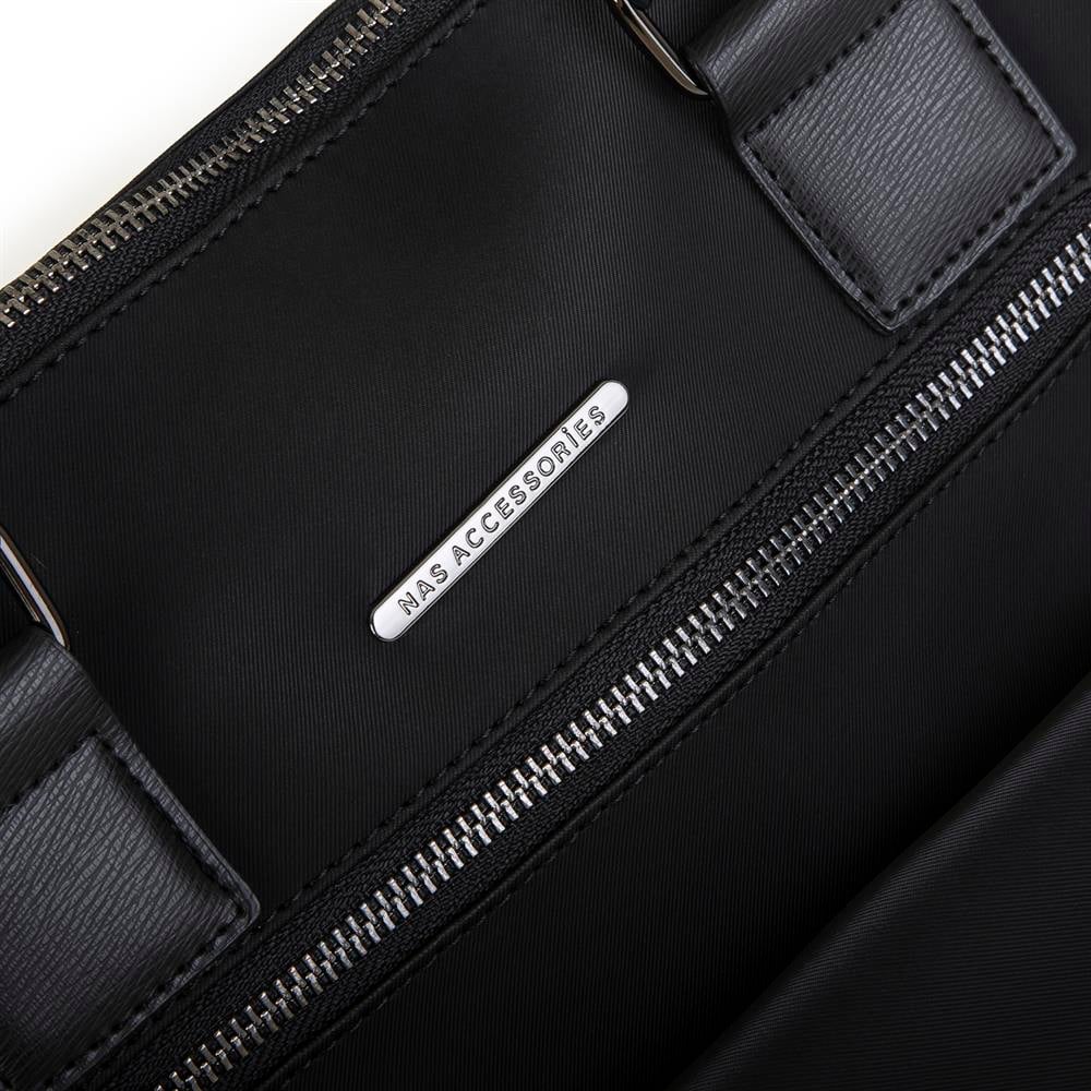 Nas Bag Büyük Boy  Kadın Omuz Çantası Siyah Buzzy