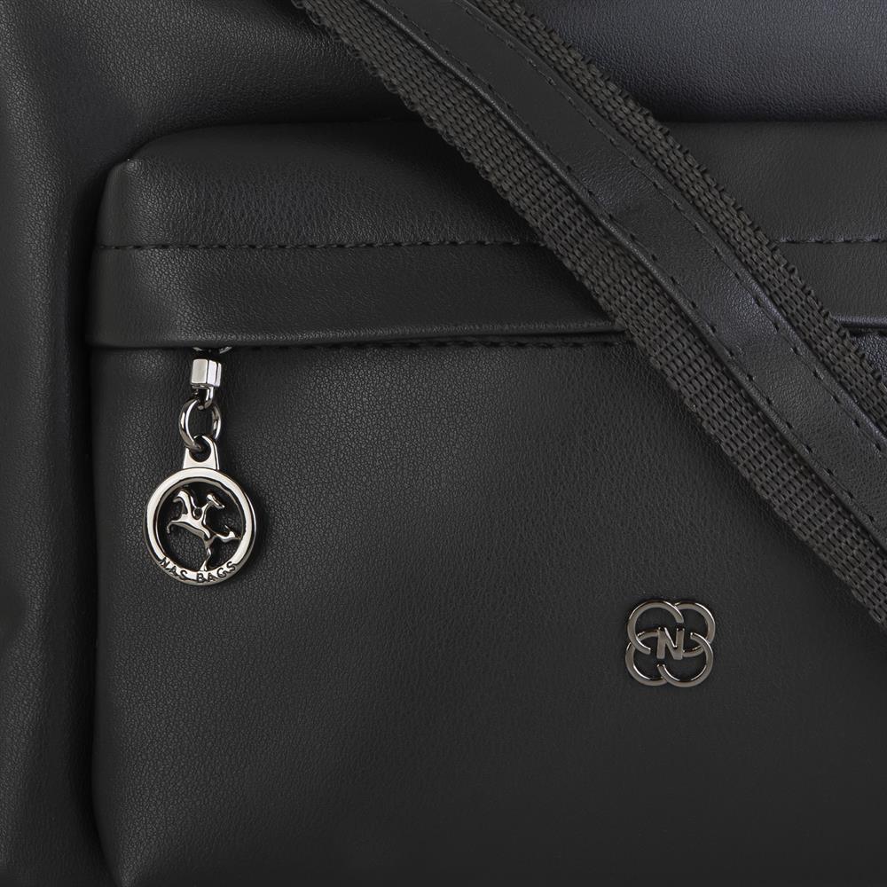 Nas Bag Kadın Çapraz Çanta Siyah Dona