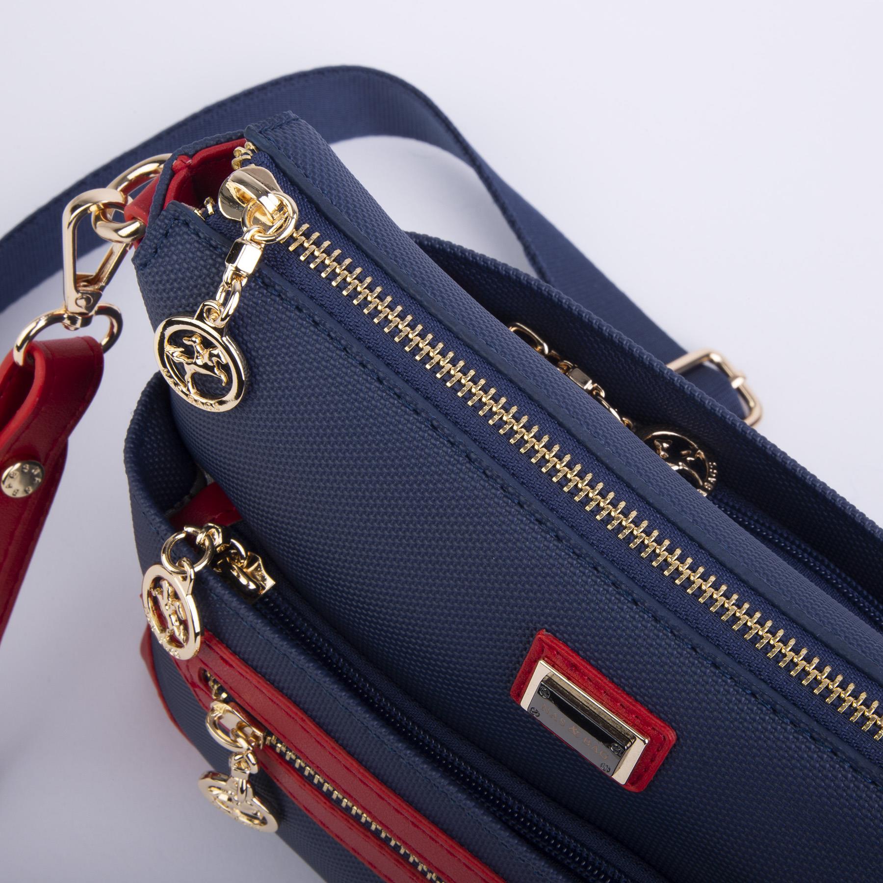 Nas Bag Kadın Postacı Çapraz Çanta Lacivert Lacst (en 25 cm ; boy 22 cm )