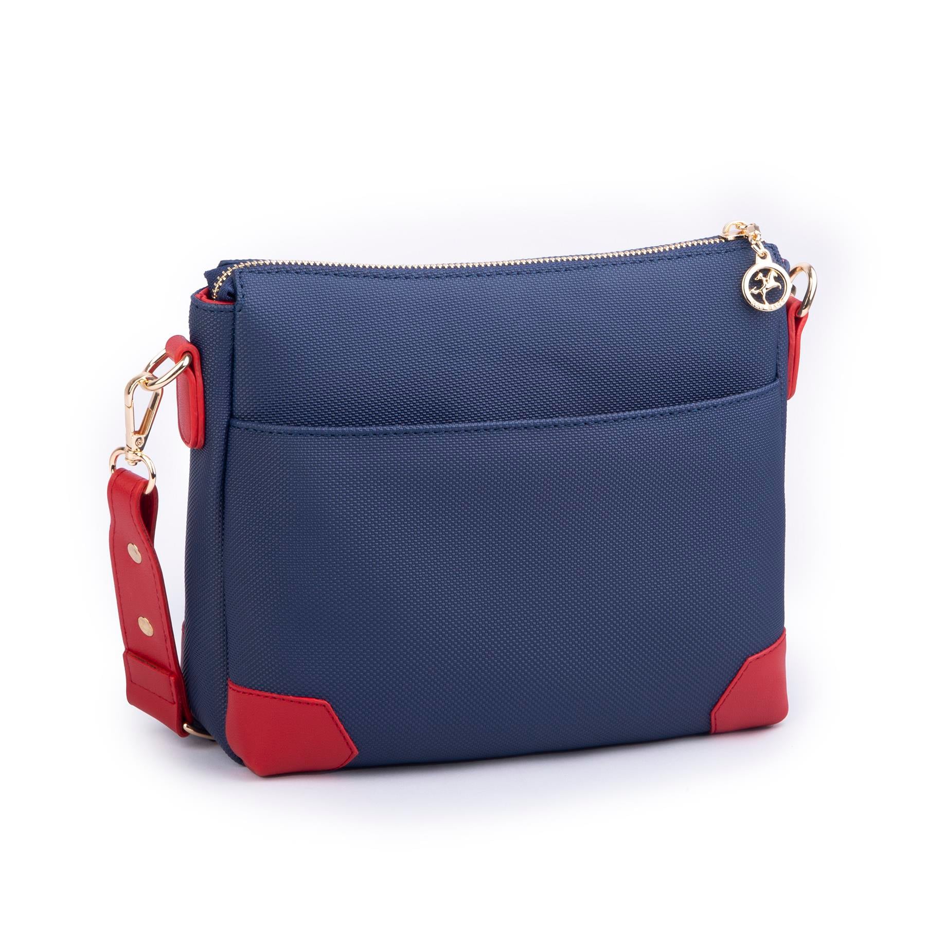 Nas Bag Kadın Postacı Çapraz Çanta Lacivert Lacst (en 25 cm ; boy 22 cm )