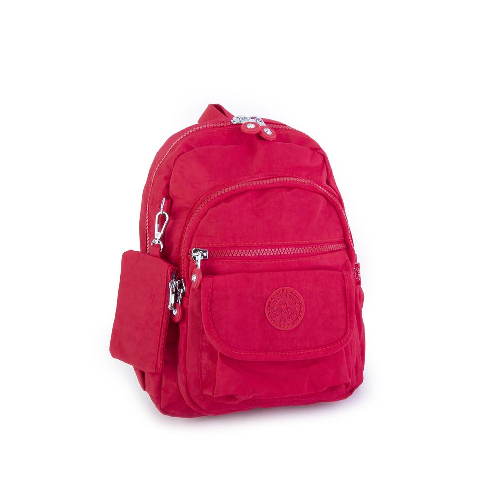 Nas Bag Kadın Sırt Çantası Kırmızı (22 x30 cm )