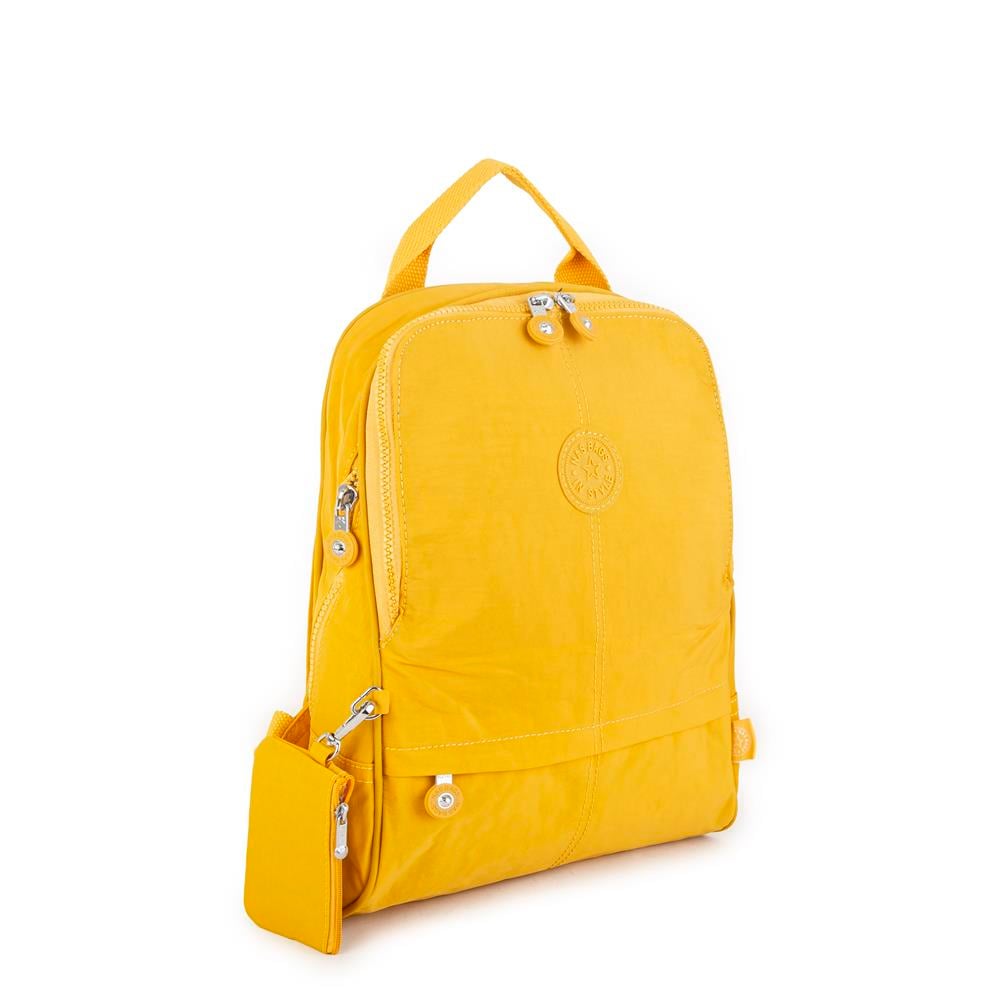 Nas Bag Kadın Sırt Çantası  Sarı 