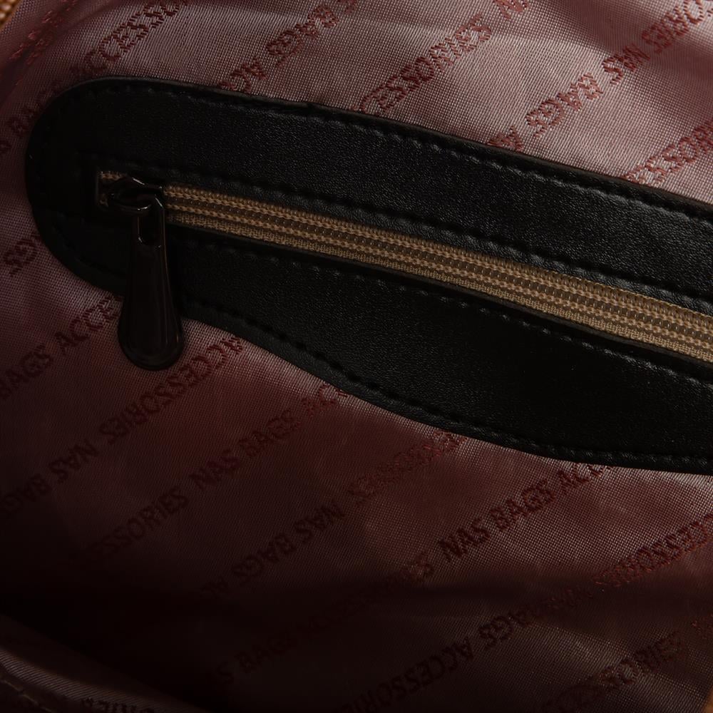 Nas Bag Kadın Sırt Çantası Taba Dona