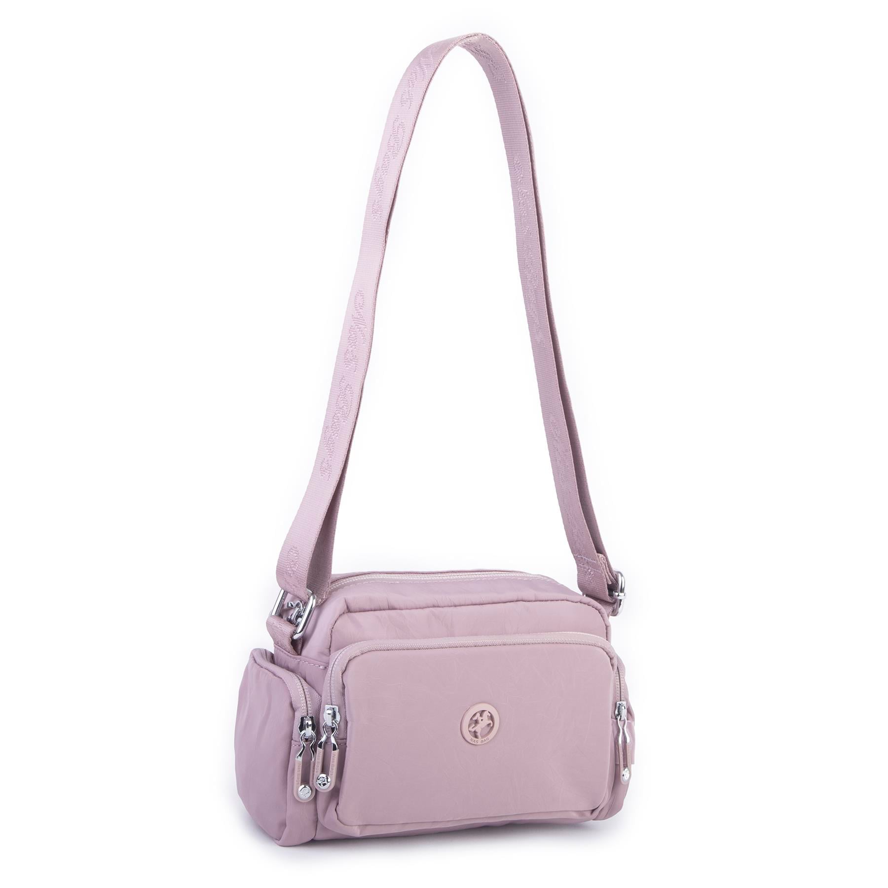 Nas Bag Kadın Spor Çok Gözlü Su Geçirmez Hafif Mini Çanta Pudra ( 22x16 cm )