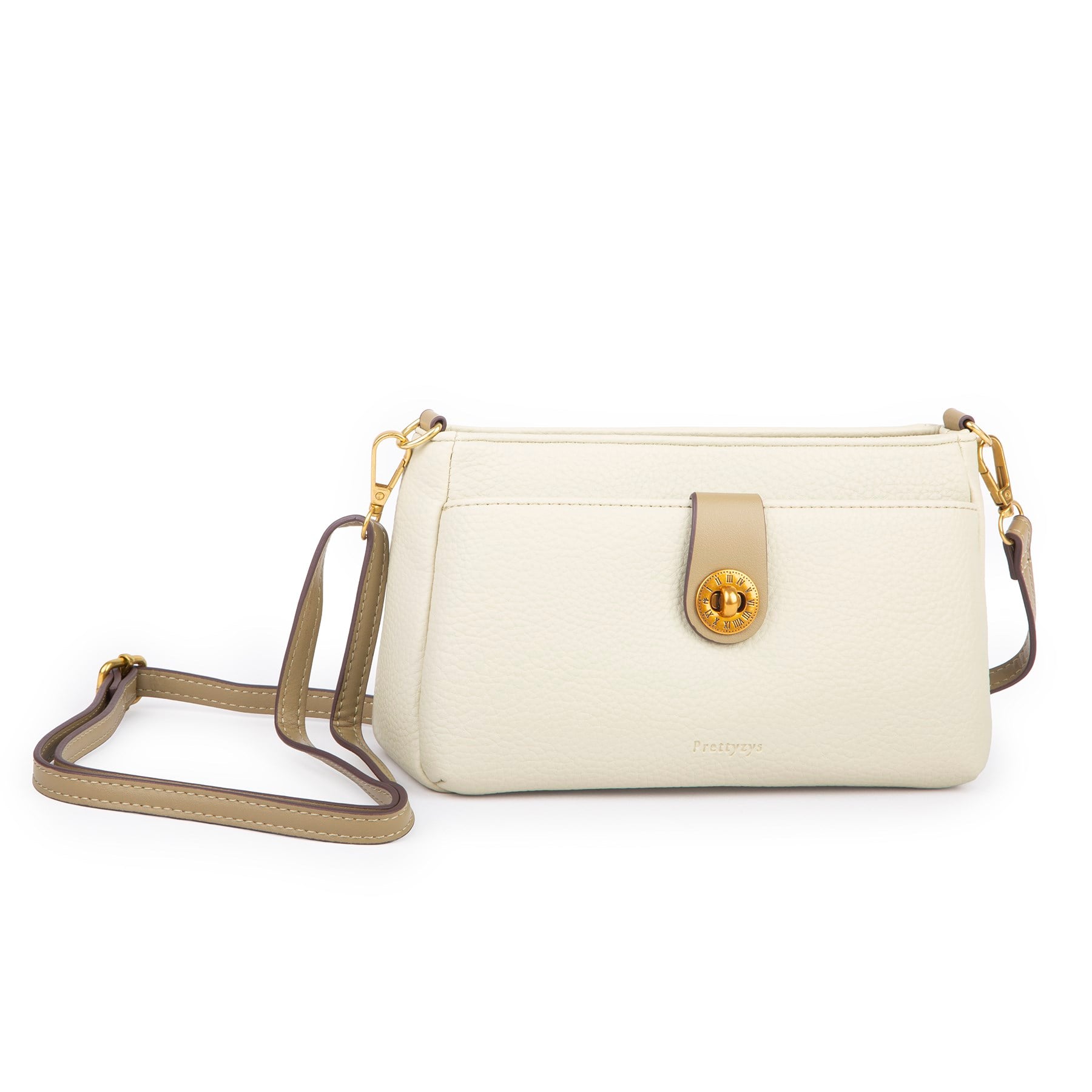 Nas Bag Mini Kadın Çapraz ve Omuz Çanta  (22x14 cm) Açık Yeşil
