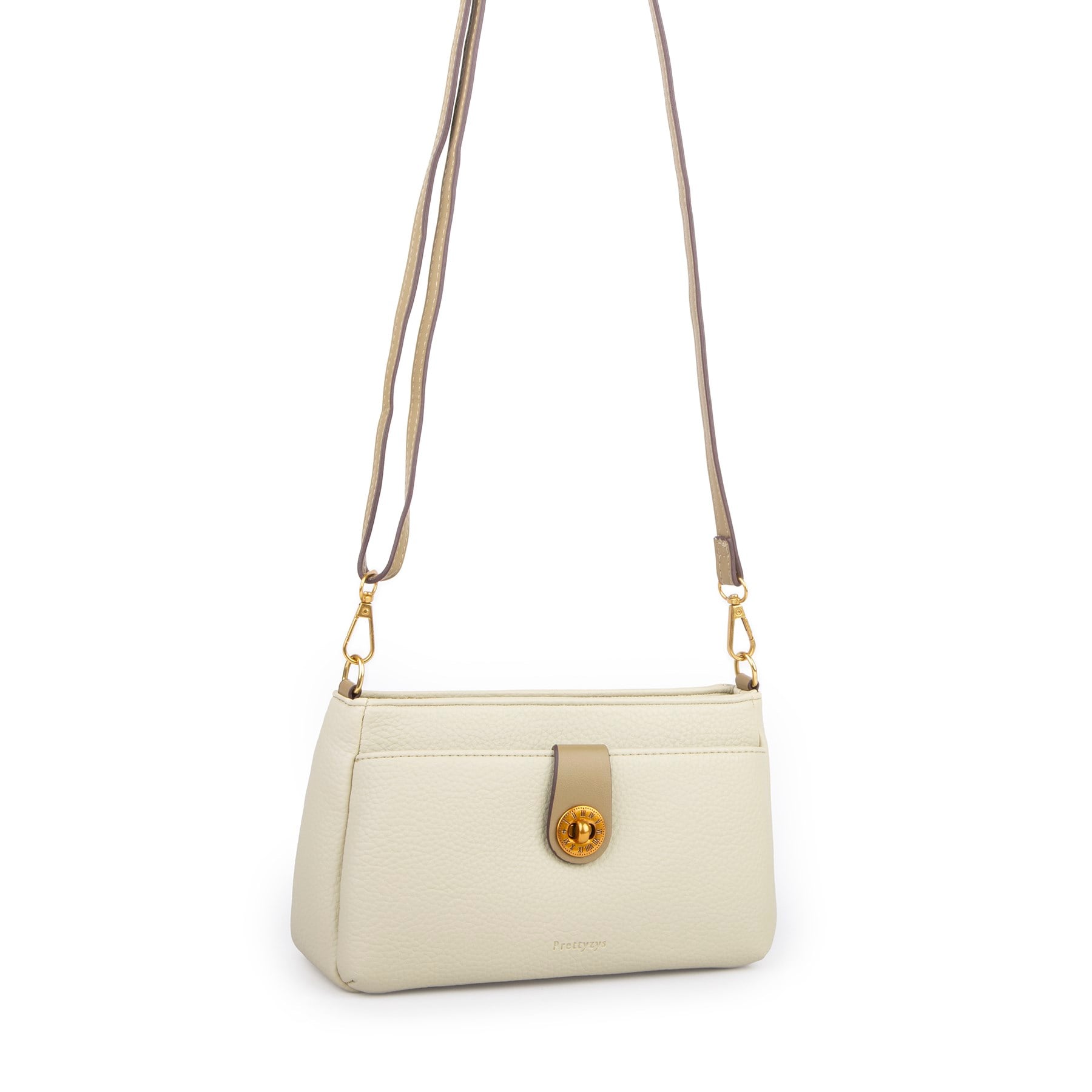 Nas Bag Mini Kadın Çapraz ve Omuz Çanta  (22x14 cm) Açık Yeşil