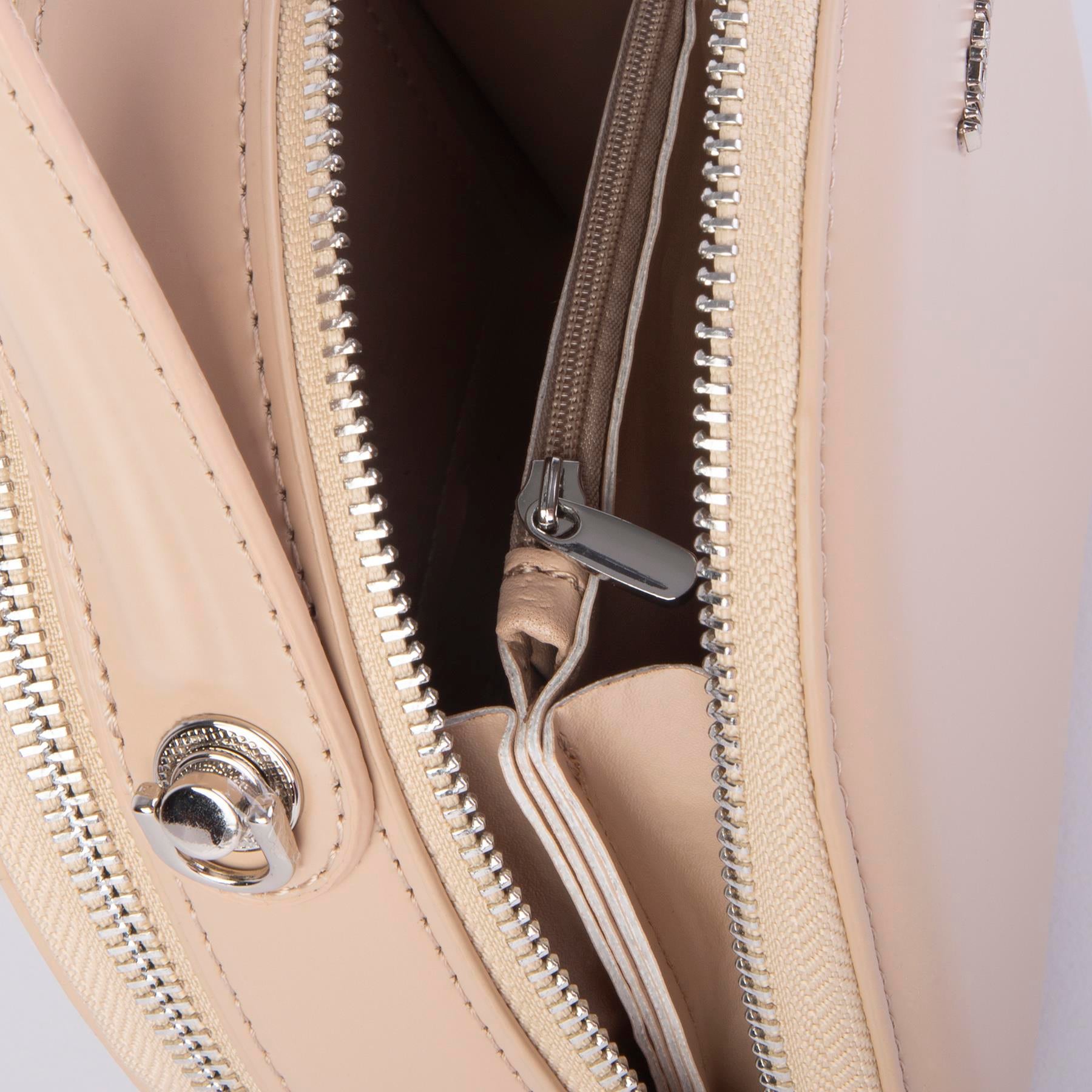 Nas Bag Mini Kadın El ve Çapraz Çanta Kum Zra  (17x17 cm)
