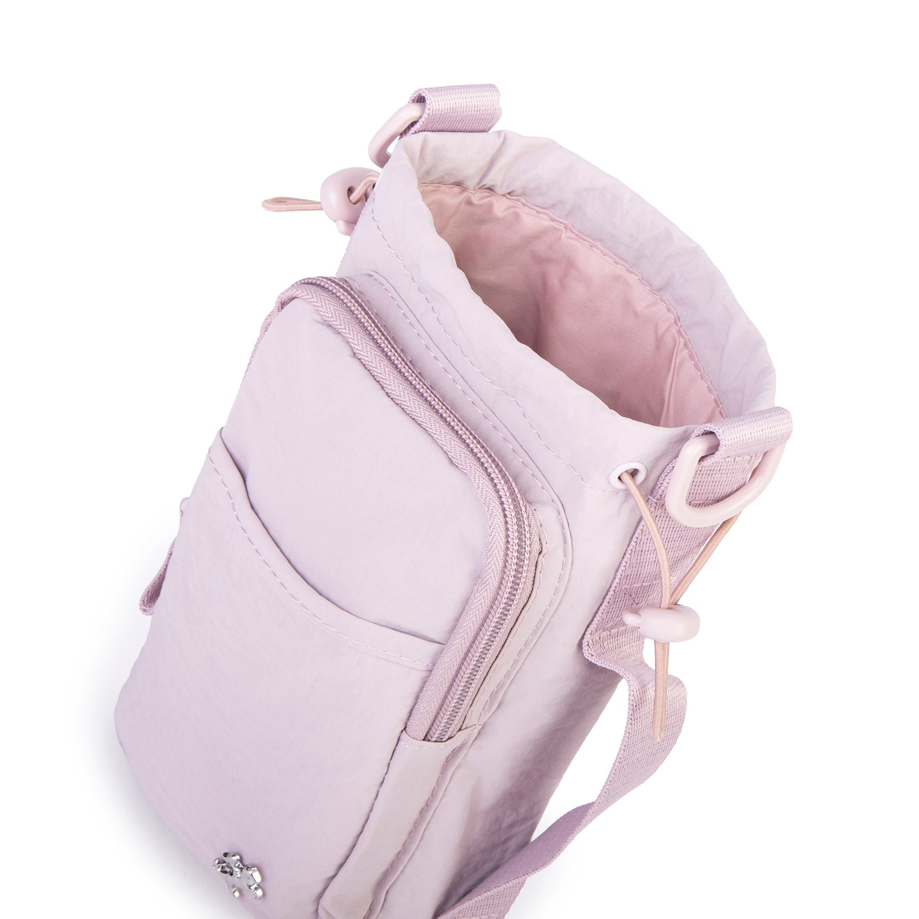 Nas Bag Mini Kadın Telefonluk Spor Şık Günlük Büzgülü El ve  Çapraz Çanta (en 20 cm ; boy 12 cm ) Pudra