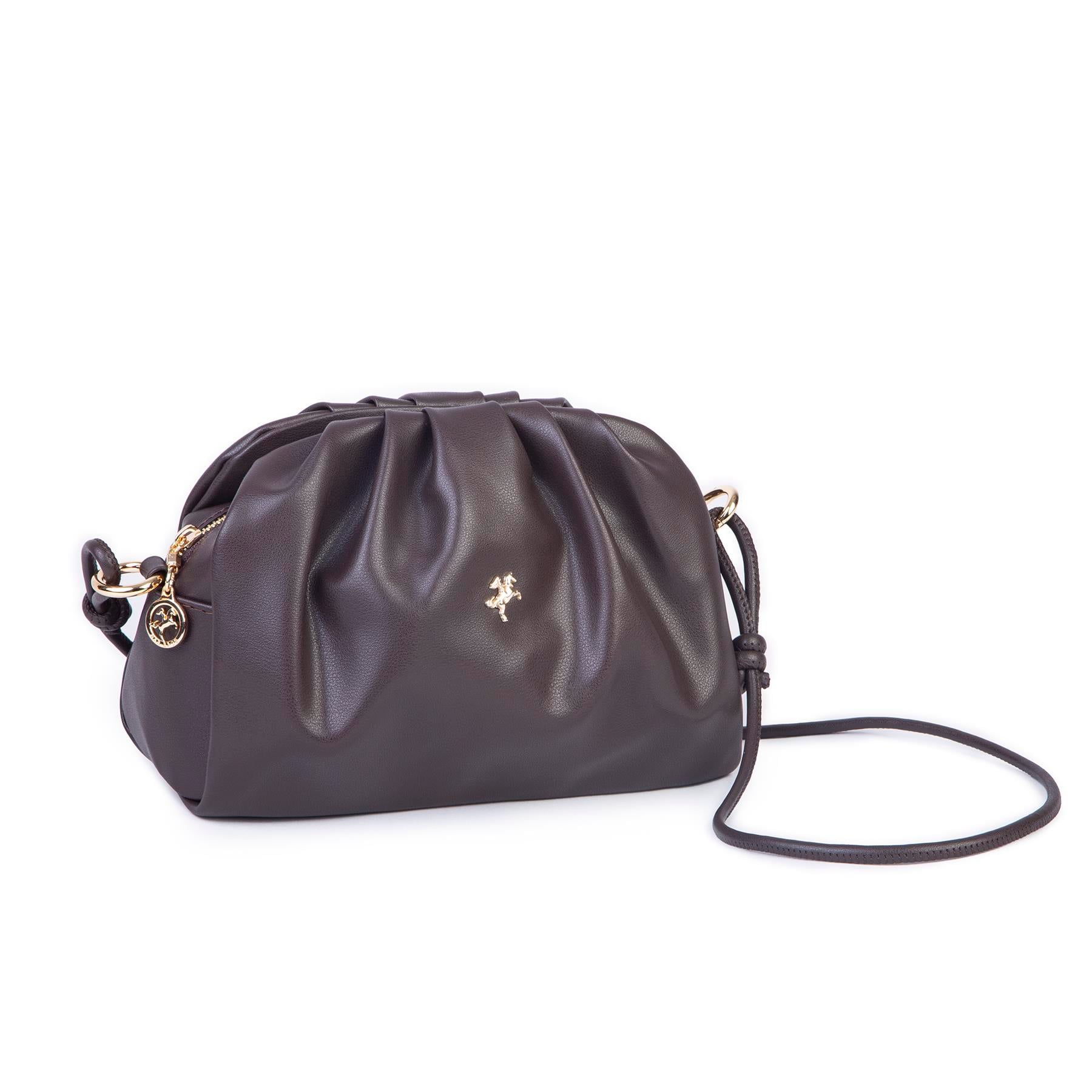 Nas Bag Mini Shopper Kadın Çapraz Çanta Kahverengi 