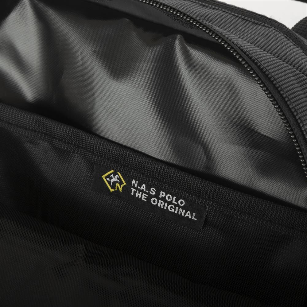 Nas Bag-Nas Polo (Waterproof ) Outdoor Erkek El Ve Çapraz Çanta Siyah