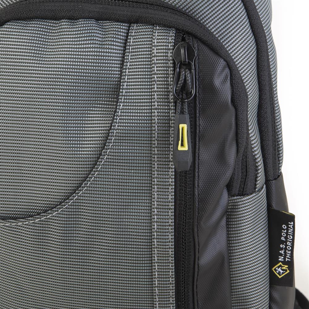 Nas Bag-Nas Polo (Waterproof) Outdoor Erkek Bel Ve Çapraz Body Bag Gri Antasit