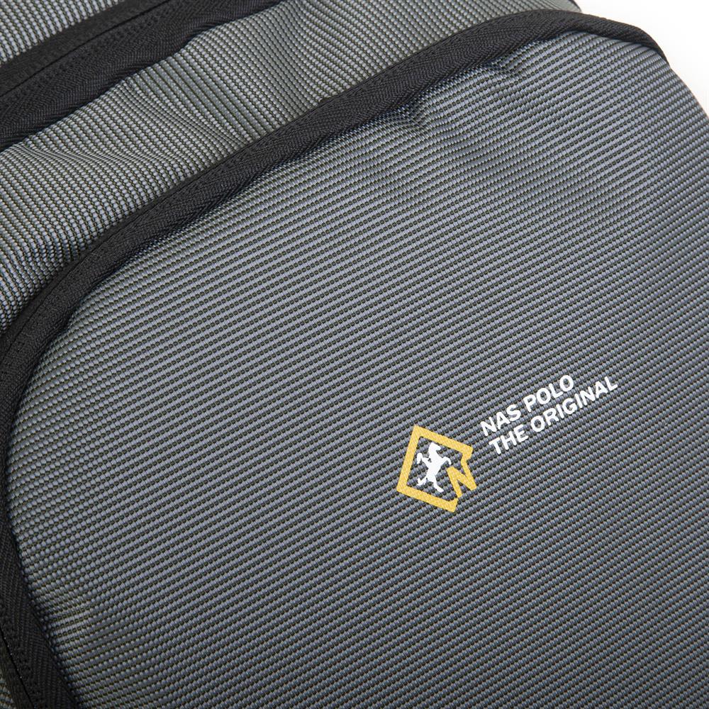 Nas Bag-Nas Polo (Waterproof) Outdoor Erkek Sırt Çantası Gri Antrasit   (25x39x10 cm)