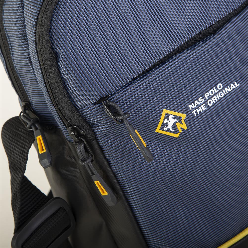 Nas Bag-Nas Polo (Waterproof ) Outdoor Erkek El Ve Çapraz Çanta Lacivert