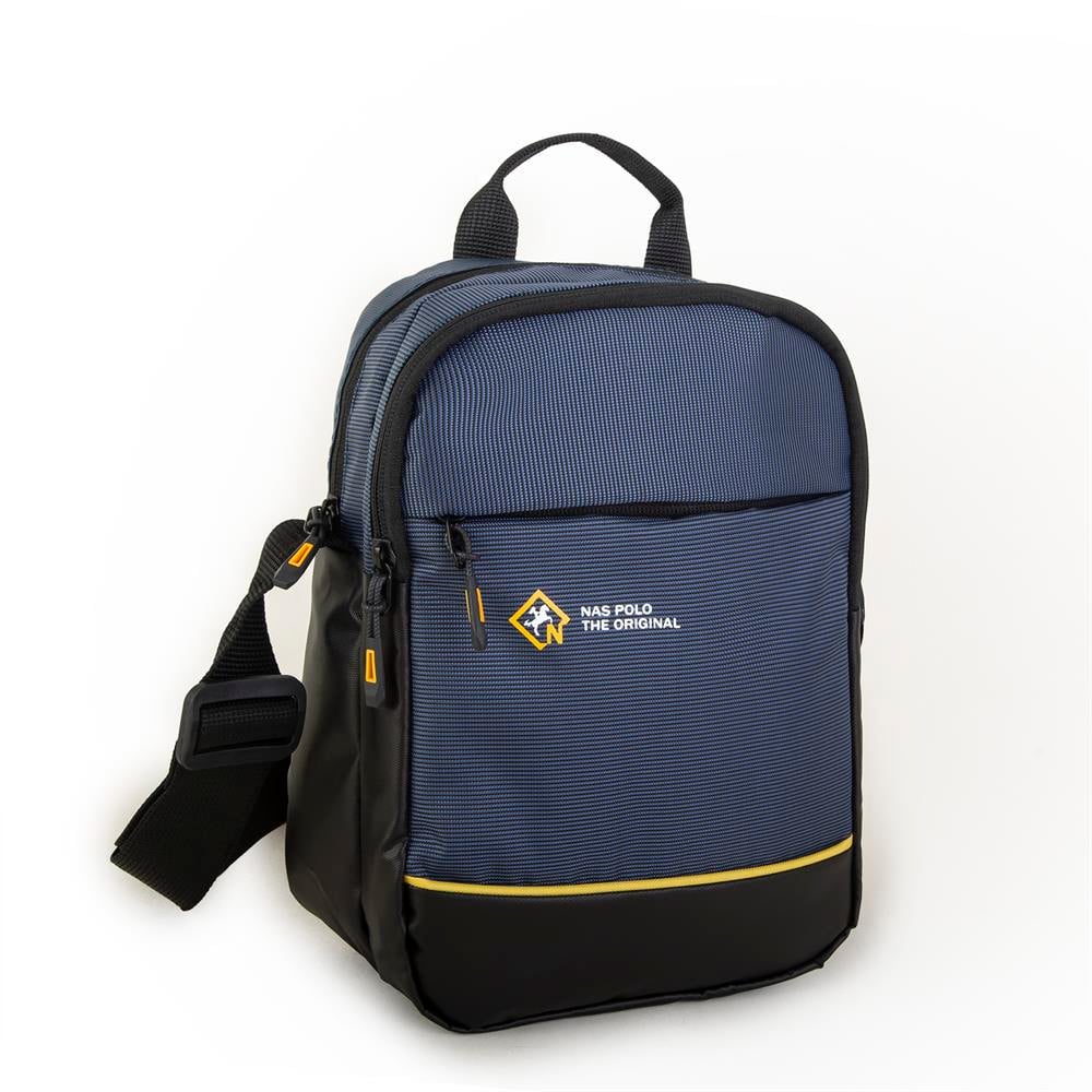 Nas Bag-Nas Polo (Waterproof ) Outdoor Erkek El Ve Çapraz Çanta Lacivert