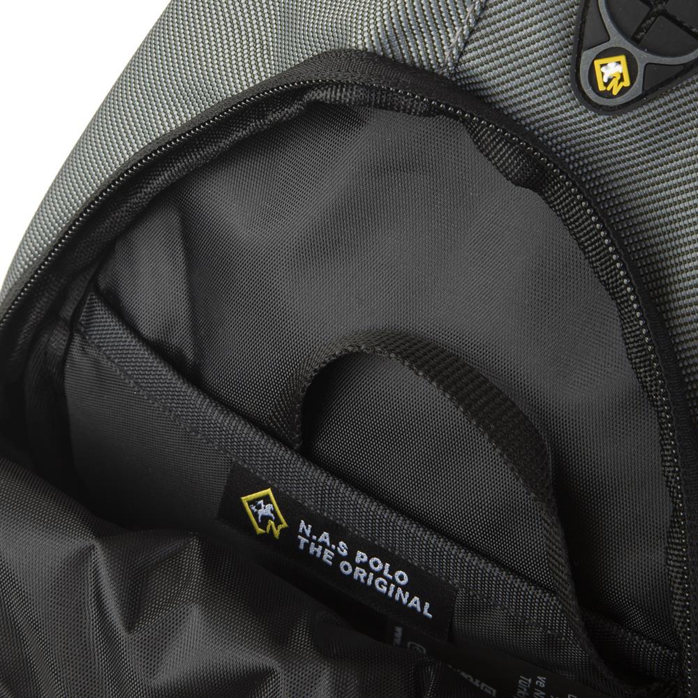 Nas Bag-Nas Polo (Waterproof) Outdoor Erkek Bel Ve Çapraz Body Bag Gri Antasit