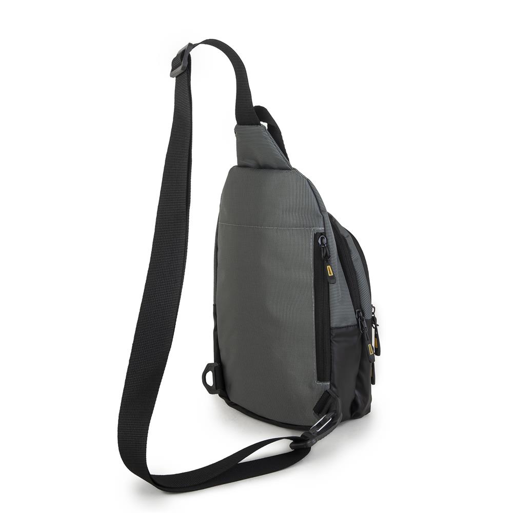 Nas Bag-Nas Polo (Waterproof) Outdoor Erkek Bel Ve Çapraz Body Bag Gri