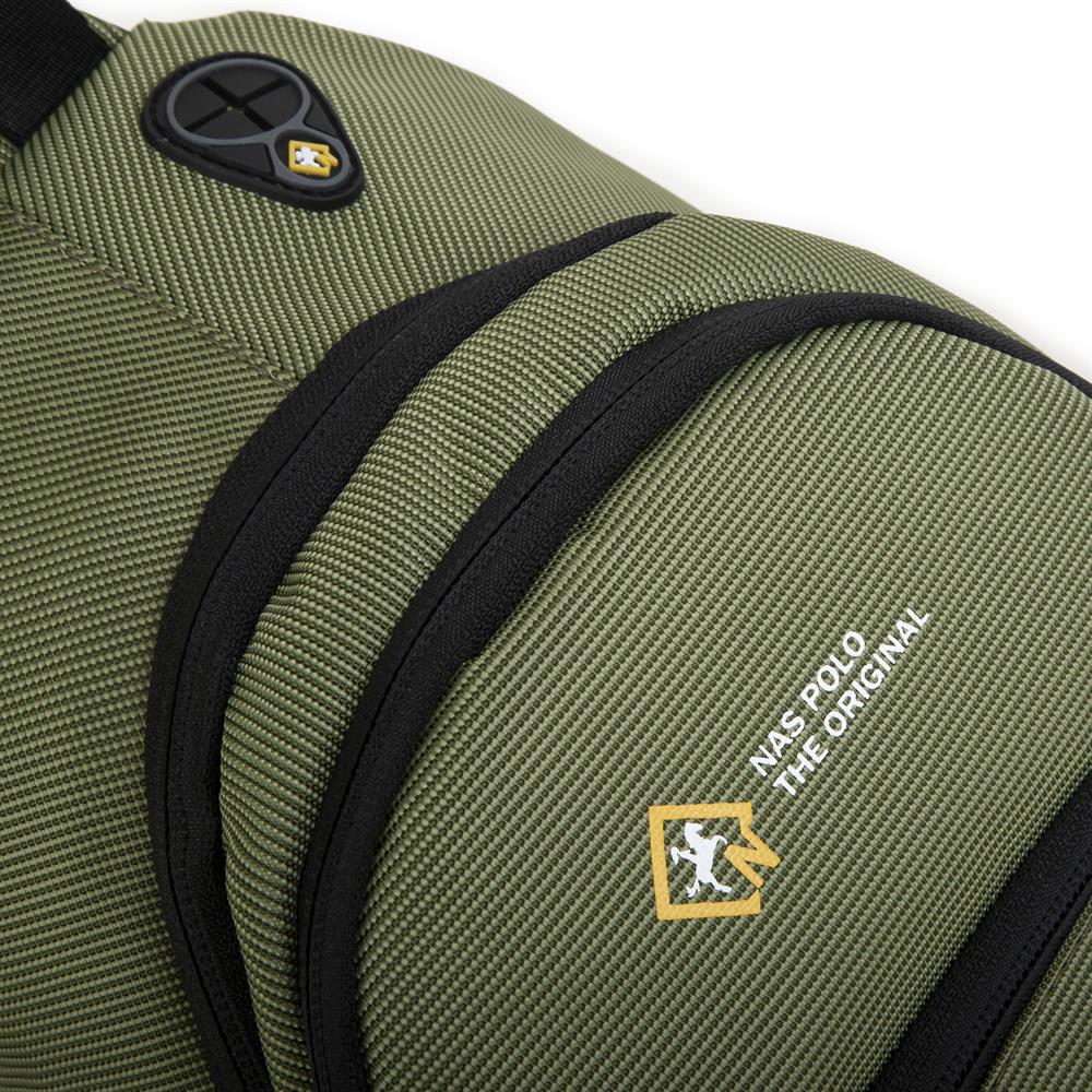 Nas Bag-Nas Polo (Waterproof) Outdoor Erkek Bel Ve Çapraz Body Bag Haki Yeşil