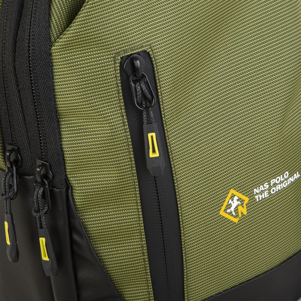 Nas Bag-Nas Polo (Waterproof) Outdoor Erkek Bel Ve Çapraz Body Bag Haki Yeşil