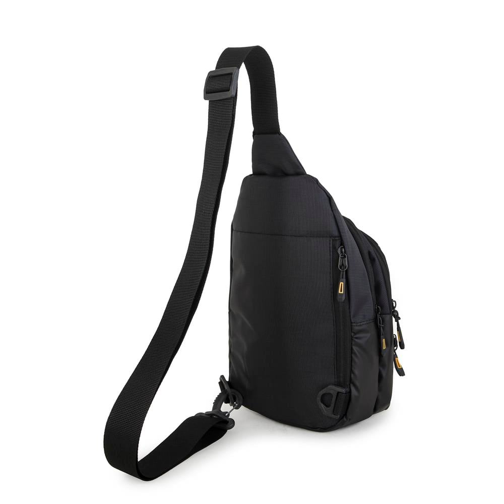 Nas Bag-Nas Polo (Waterproof) Outdoor Erkek Bel Ve Çapraz Body Bag Siyah