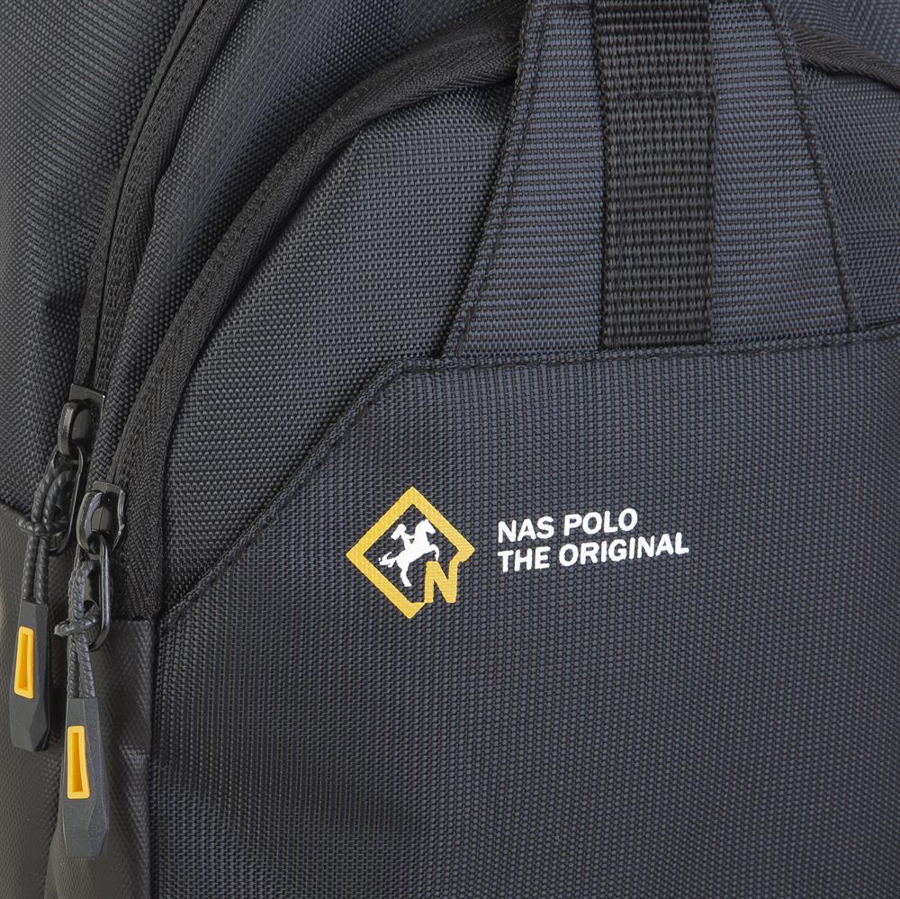 Nas Bag-Nas Polo  (Waterproof ) Outdoor Erkek Bel Ve Çapraz Body Bag Siyah