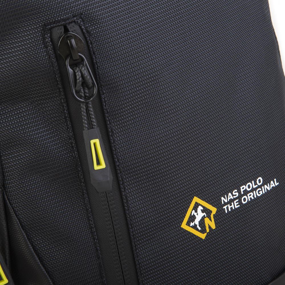 Nas Bag-Nas Polo (Waterproof) Outdoor Erkek Bel Ve Çapraz Body Bag Siyah