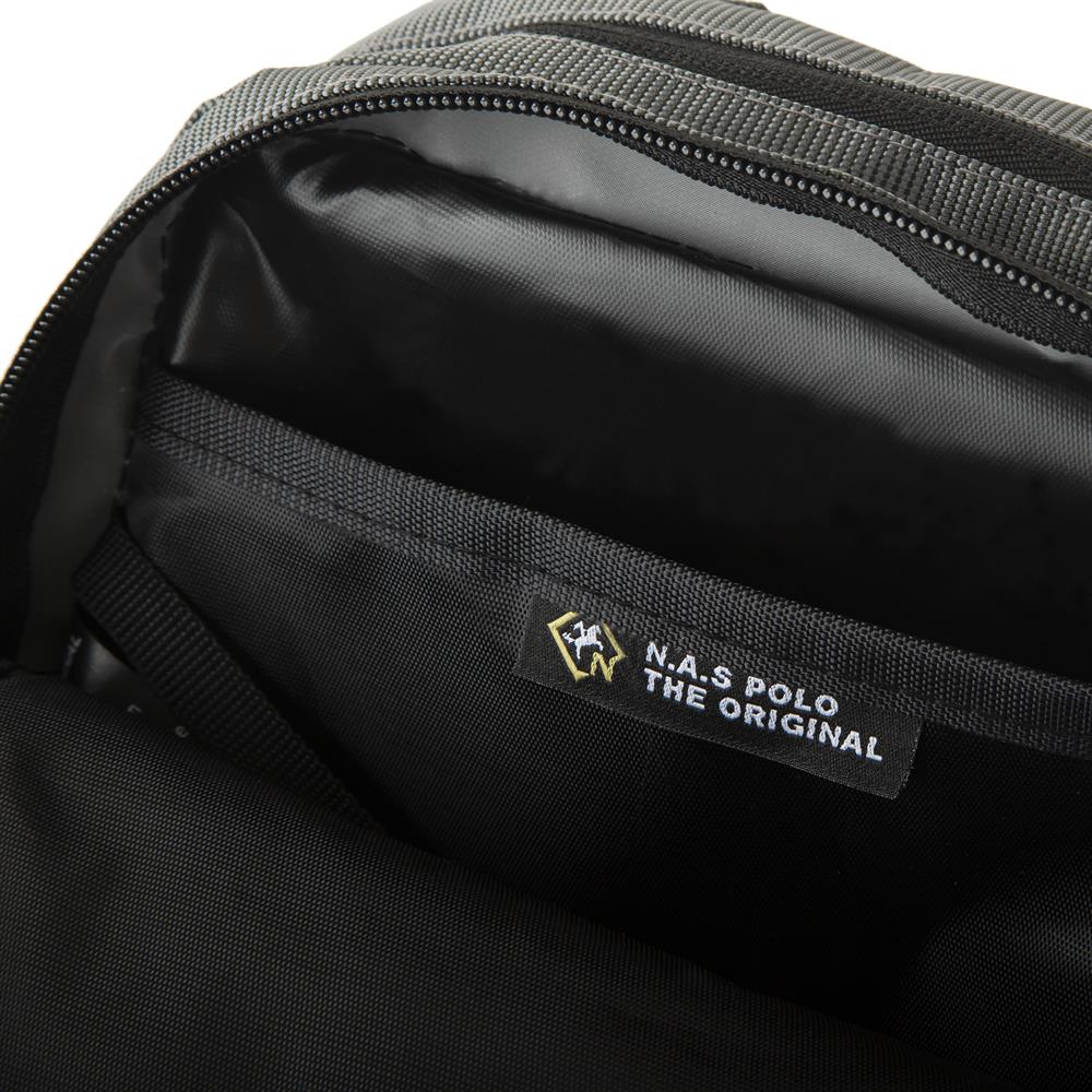 Nas Bag-Nas Polo (Waterproof ) Outdoor Erkek El Ve Çapraz Çanta Gri Antrasit