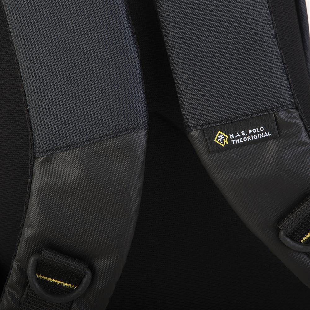Nas Bag-Nas Polo (Waterproof) Outdoor Erkek Sırt Çantası Siyah   (25x39x10 cm)