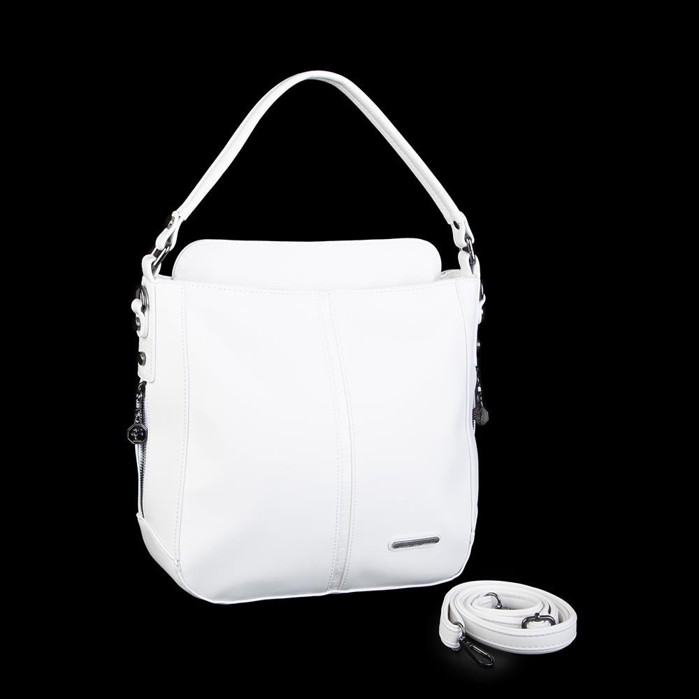 Nas Bag  Omuz Çantası Beyaz Dona