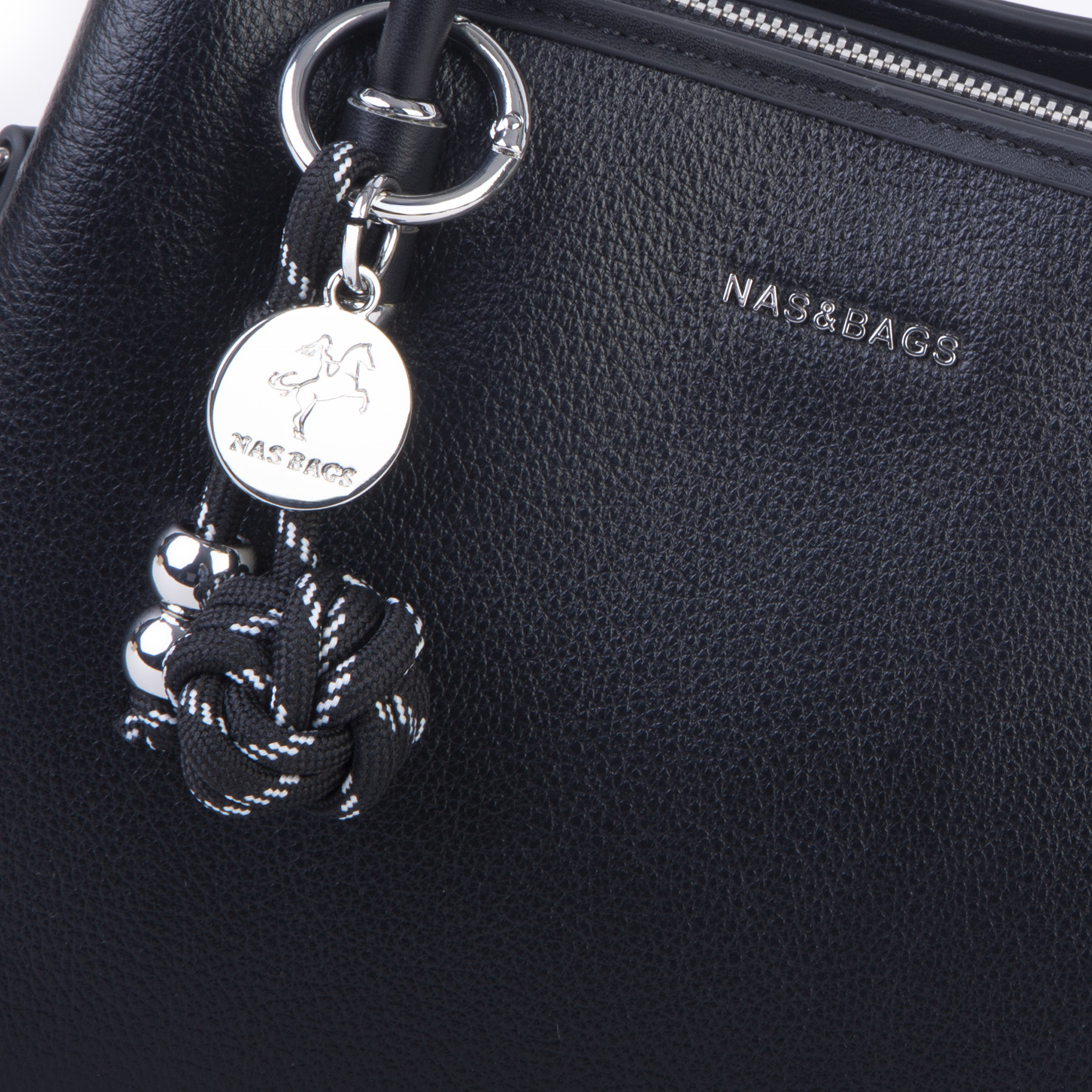 Nas Bag Premium 2li set Çanta El Omuz ve Çapraz Çanta Cüzdan Siyah