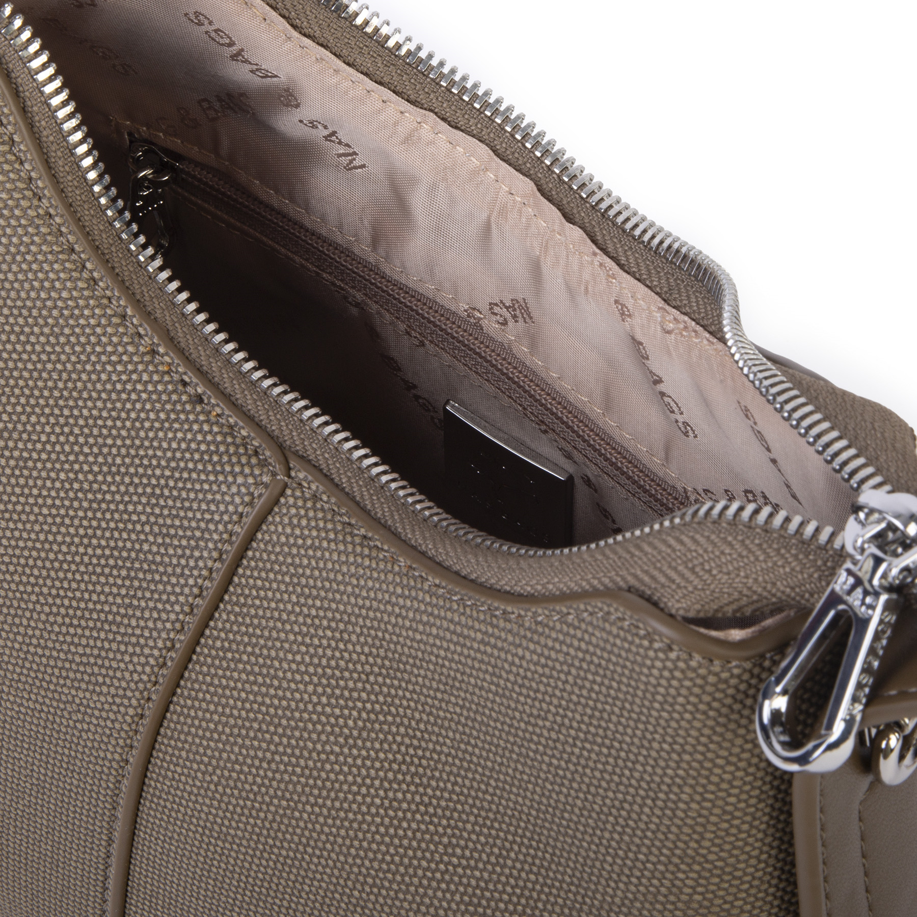 Nas Bag Premium 2li Set Kadın El Omuz ve Postacı Çantası ile Cüzdan Set Yeşil